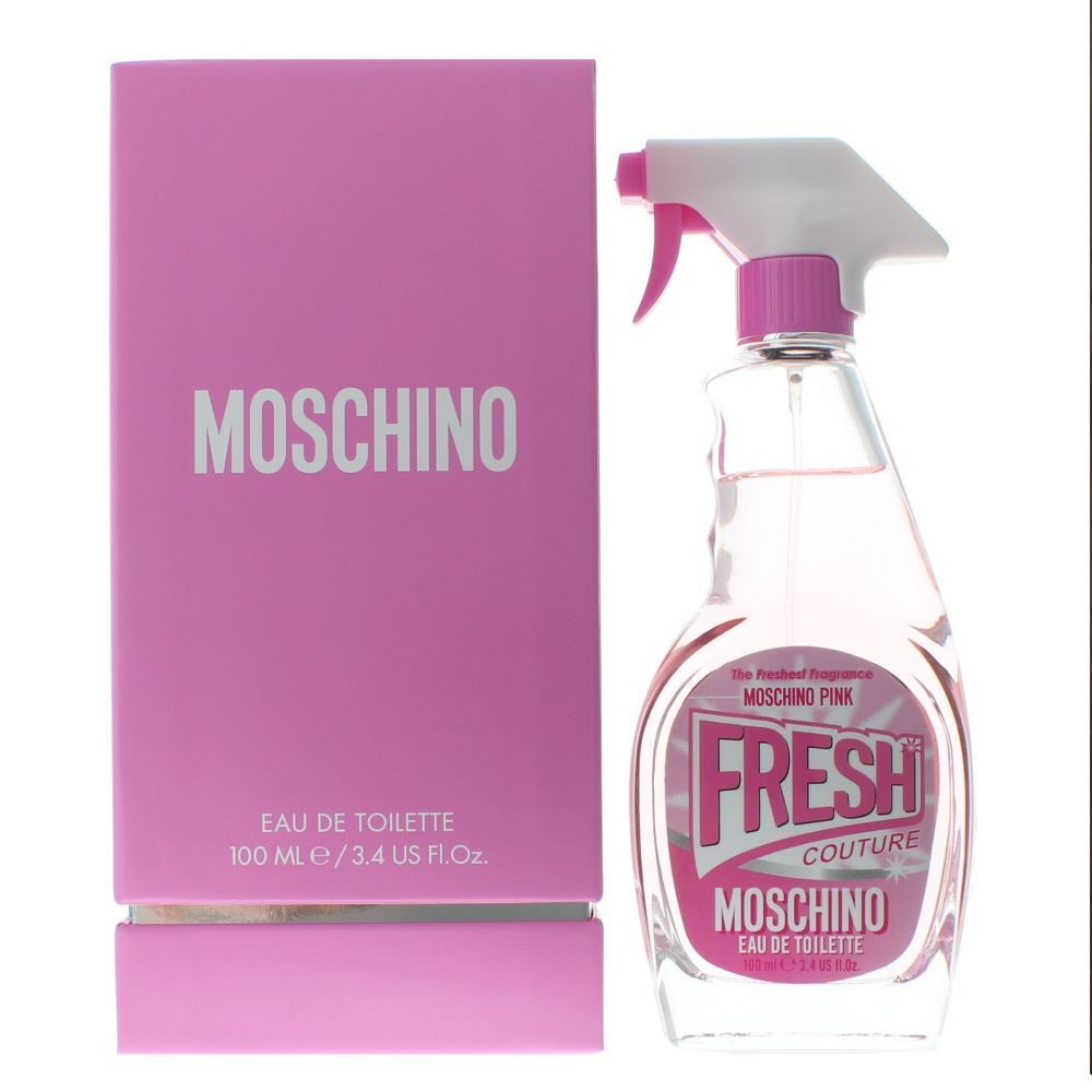 Moschino Fresh Couture Pink Eau de Toilette 100ml Womens Fragrance