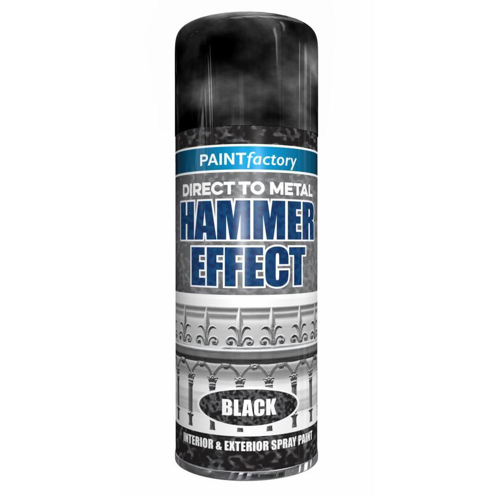 Hammer Effect Spray Paint Aerosol Auto Car Interior Exterior Metal Rust 400ml - Picture 2 of 8