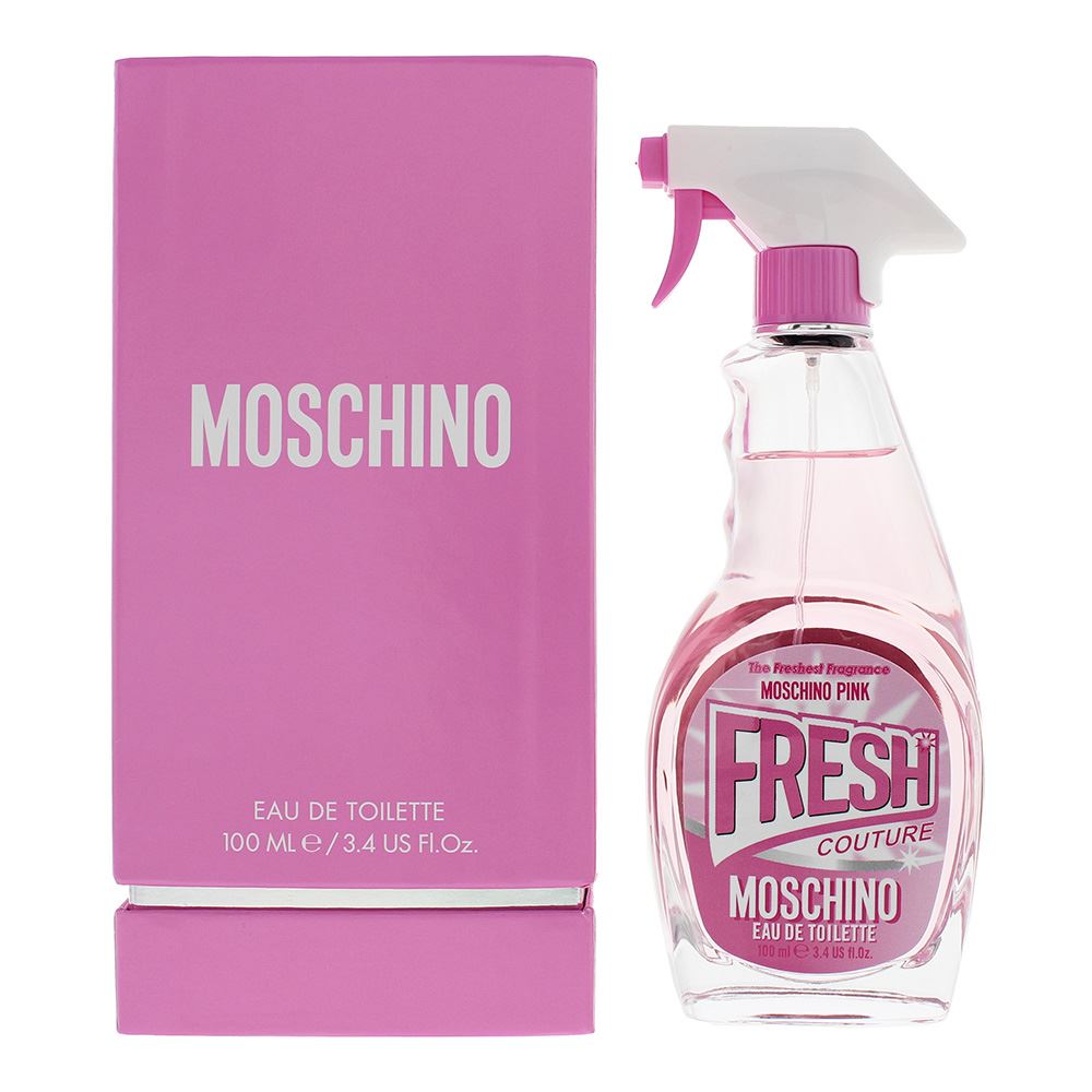 Moschino Fresh Couture Pink Eau de Toilette 100ml Womens Fragrance