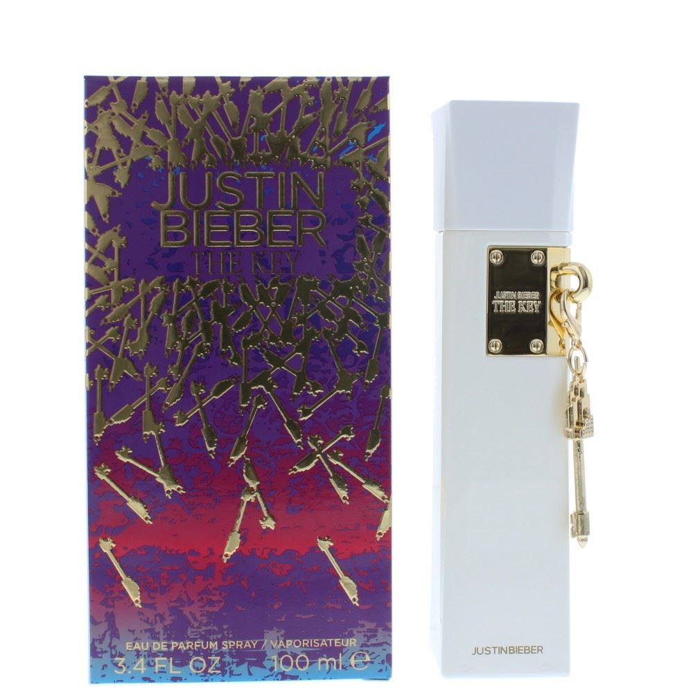 Eau de Parfum 100ml Women Spray JUSTIN BIEBER The Key EdP 50 ml Eau