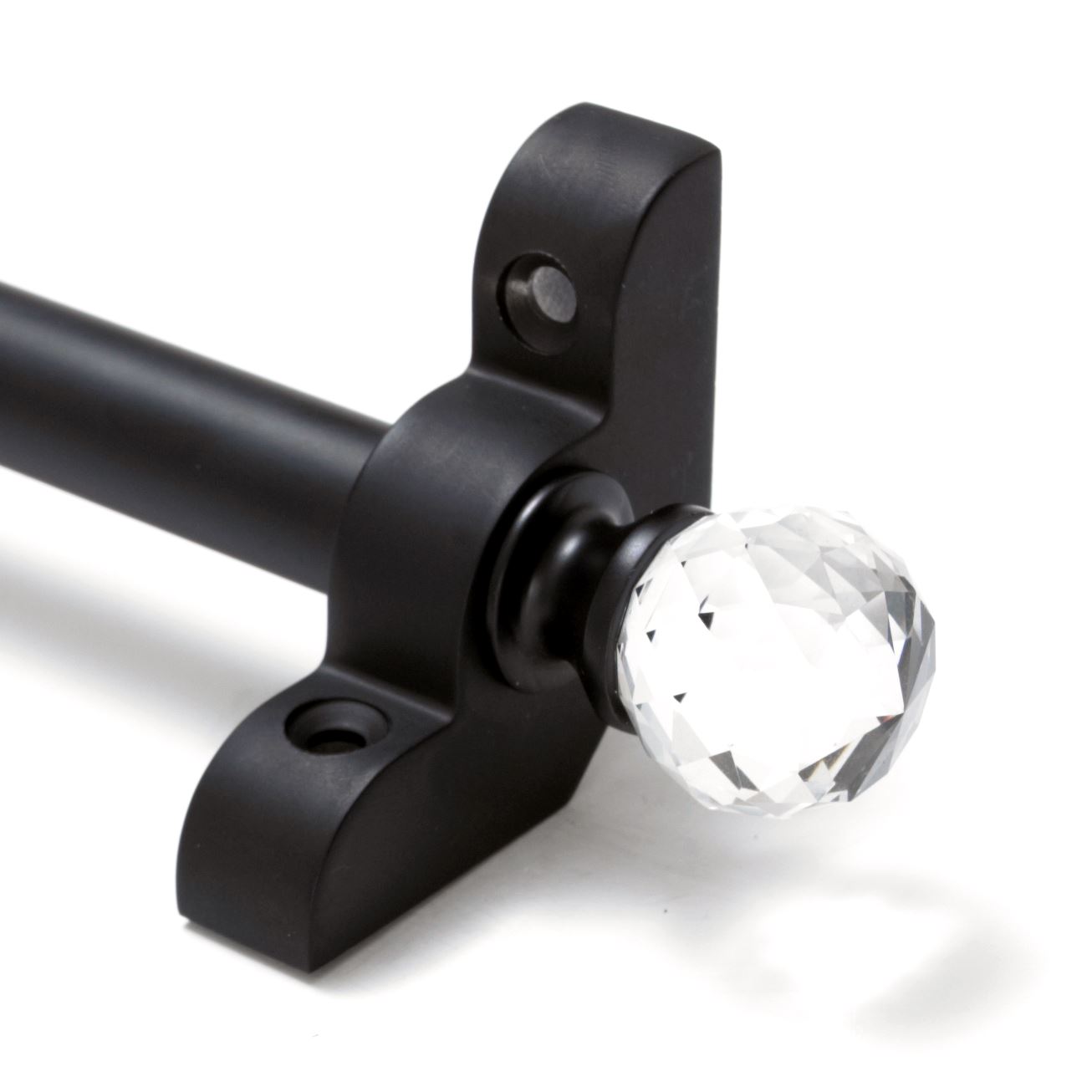 13 X Wrought Iron Stair Rods 1/2" x 28.5" Premium Range Crystal