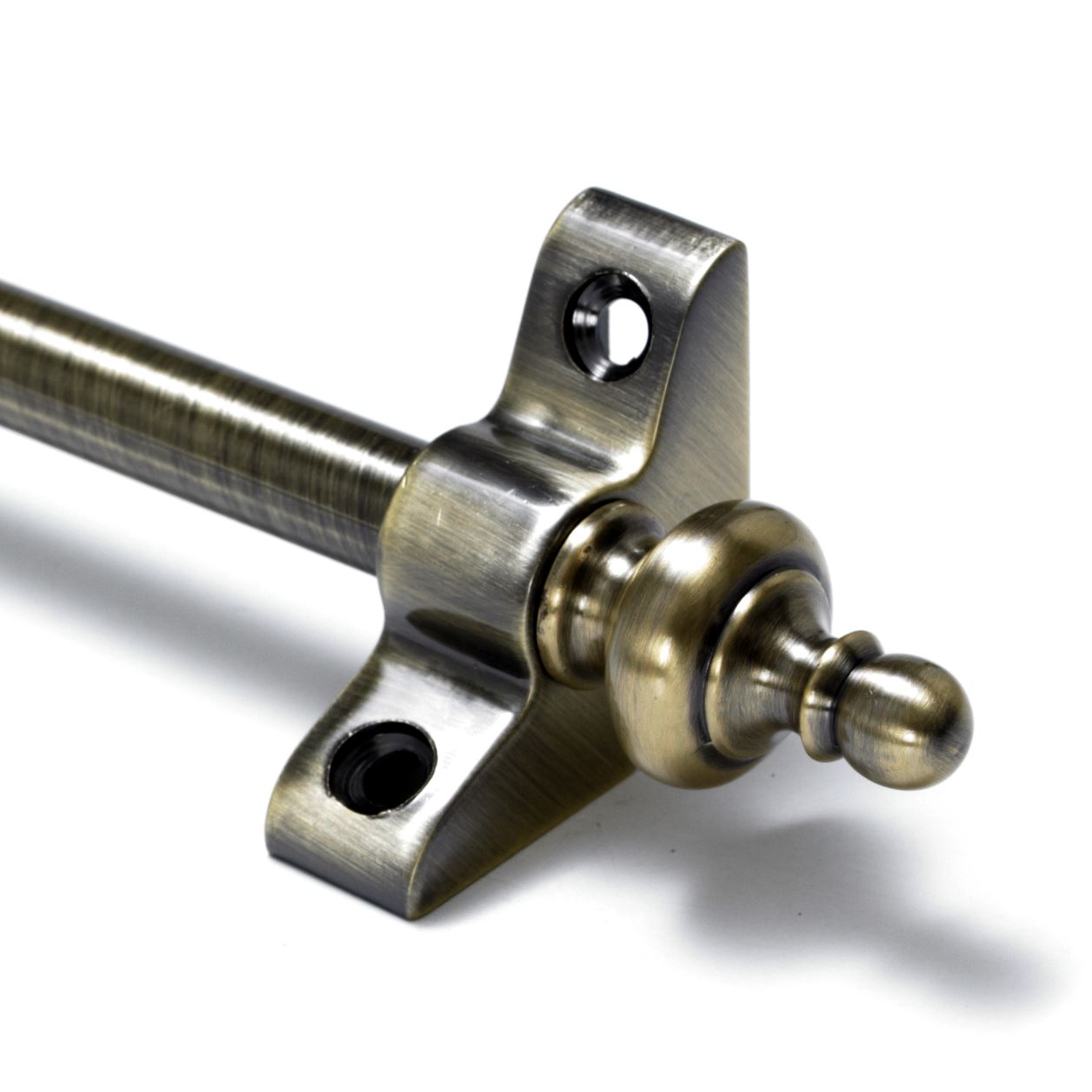 Antique Brass Stair Rods 3/8" x 28.5" Simplicity Urn Finial eBay