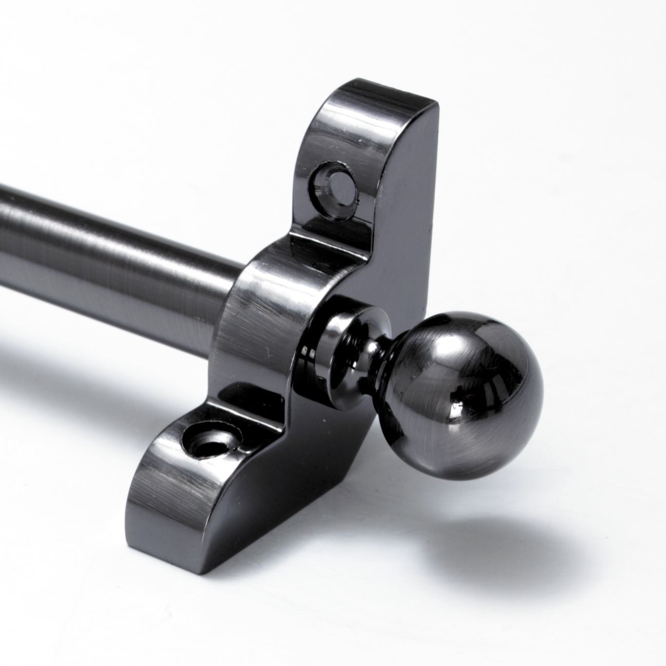 Antique Pewter Stair Rods 1/2" x 28.5" Premium Range Ball Finial