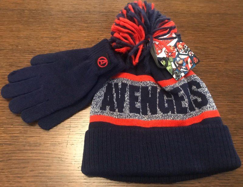 Spiderman Winter Beanie Hat And Gloves Age 4-8 Yrs Official Licensed Boys