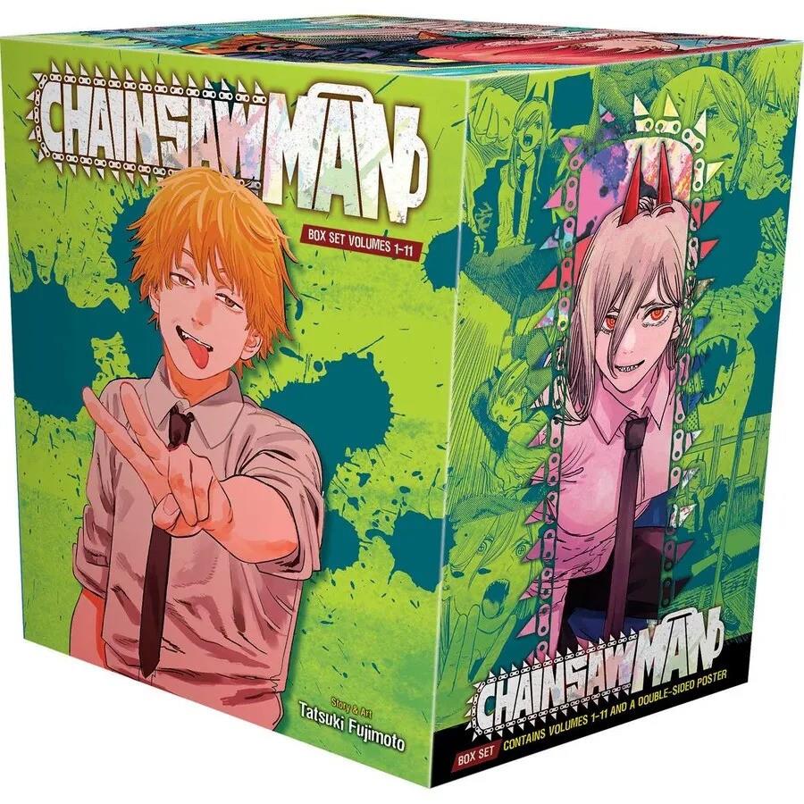 Chainsaw Man Box Set: Includes volumes 1-11 by Tatsuki Fujimoto | eBay