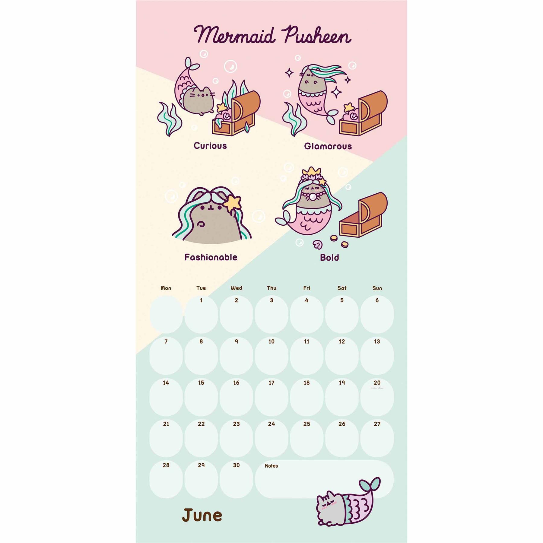 Pusheen Calendar