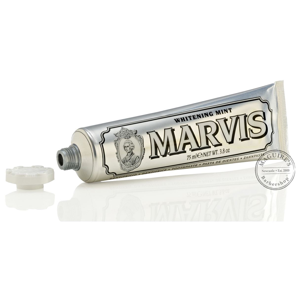 Marvis Whitening Mint Luxury Italian Toothpaste 75ml (Silver) eBay
