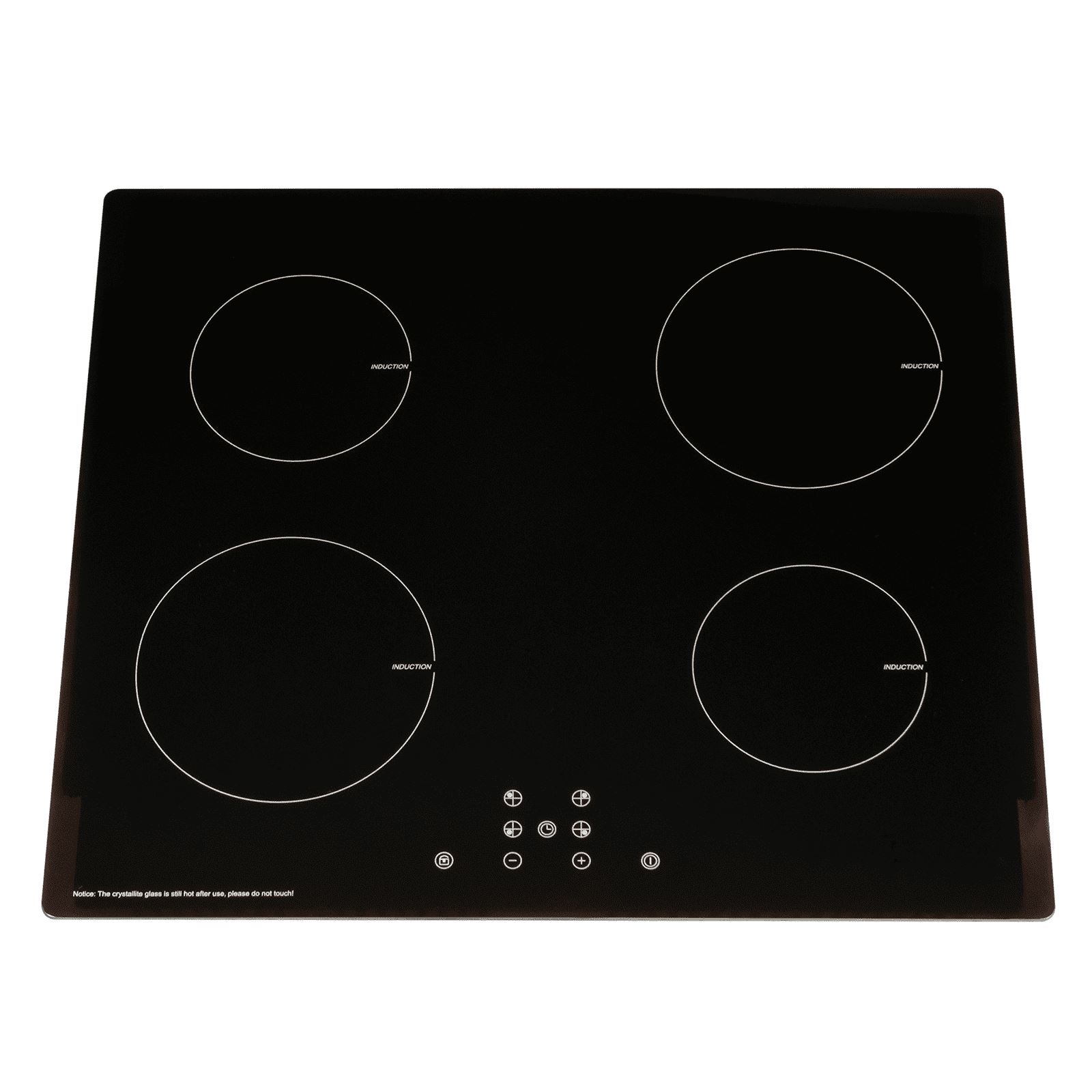 SIA INDH61BL 60cm ECO 13 Amp Plug In 4 Zone Touch Control Induction Hob