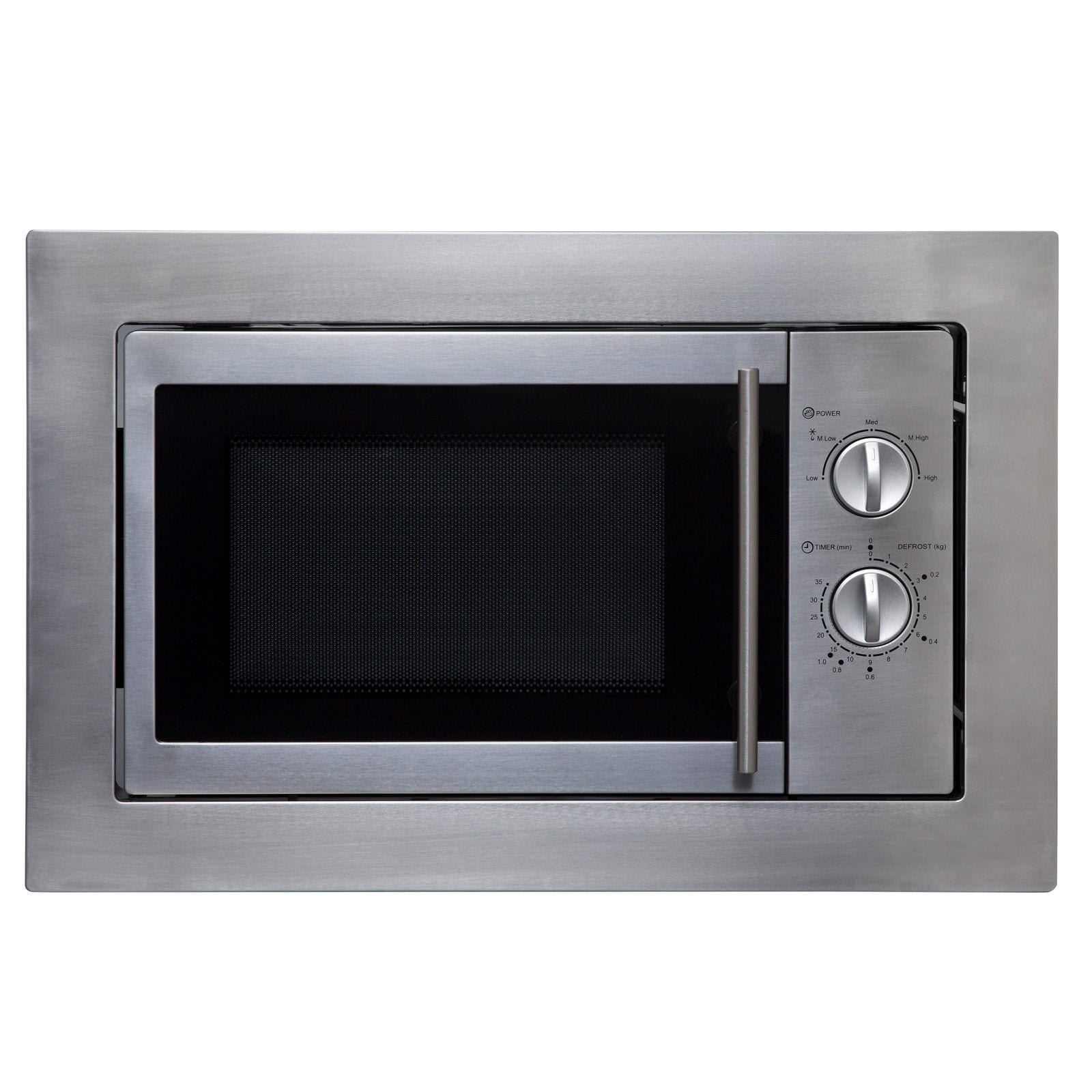 Ariston MWA 122.1X 60cm Stainless Steel 20L Built In Microwave Oven w