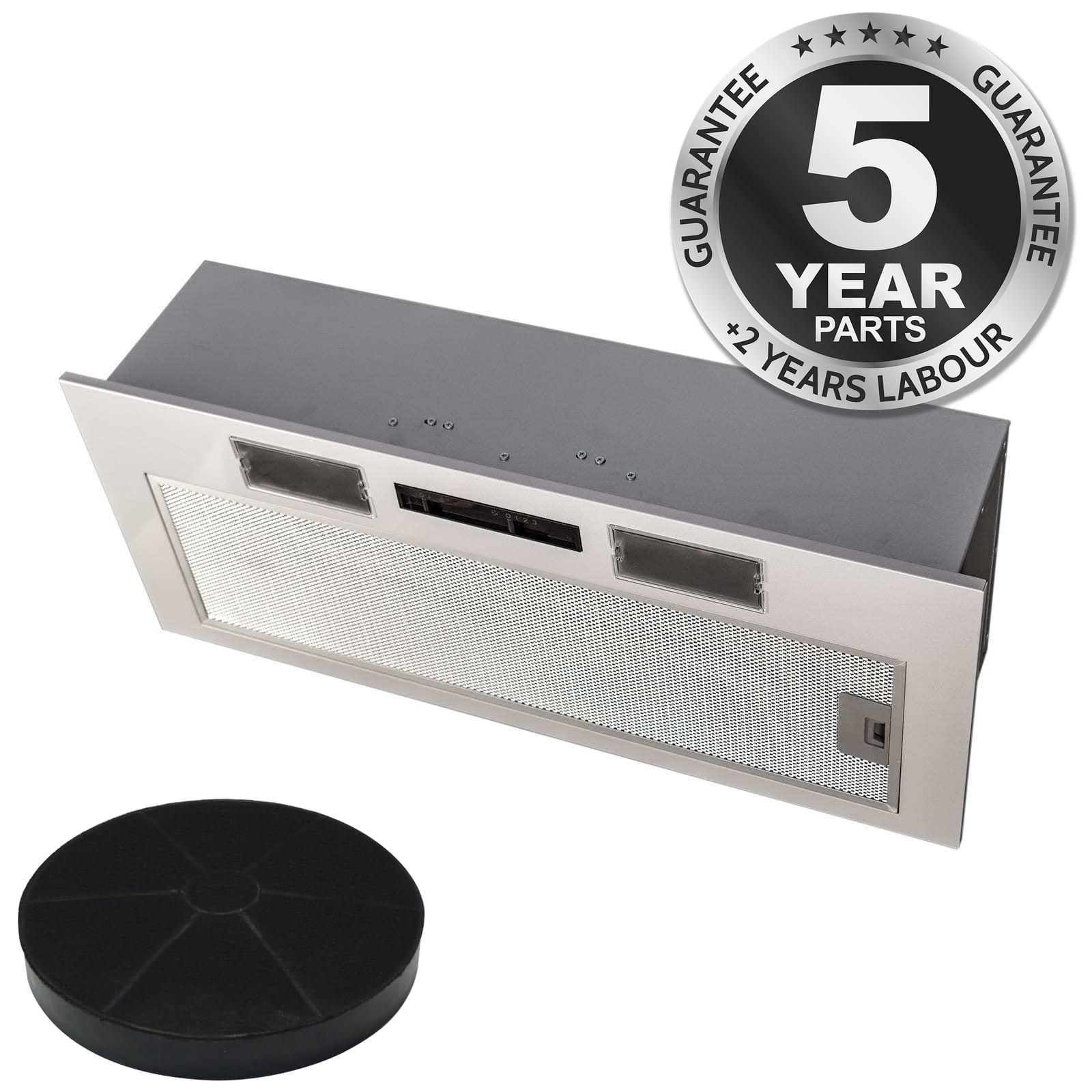 SIA 70cm Under Cupboard Canopy Built In Cooker Hood Extractor Fan