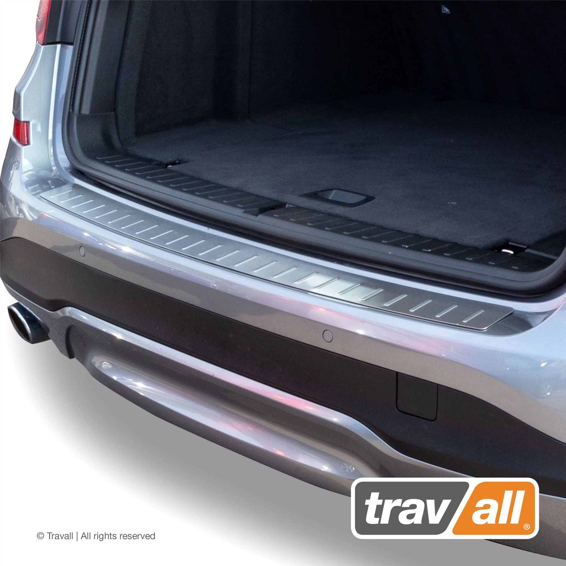 SILVER STAINLESS STEEL BMW X3 TRAVALL BUMPER PROTECTOR 2010-2014
