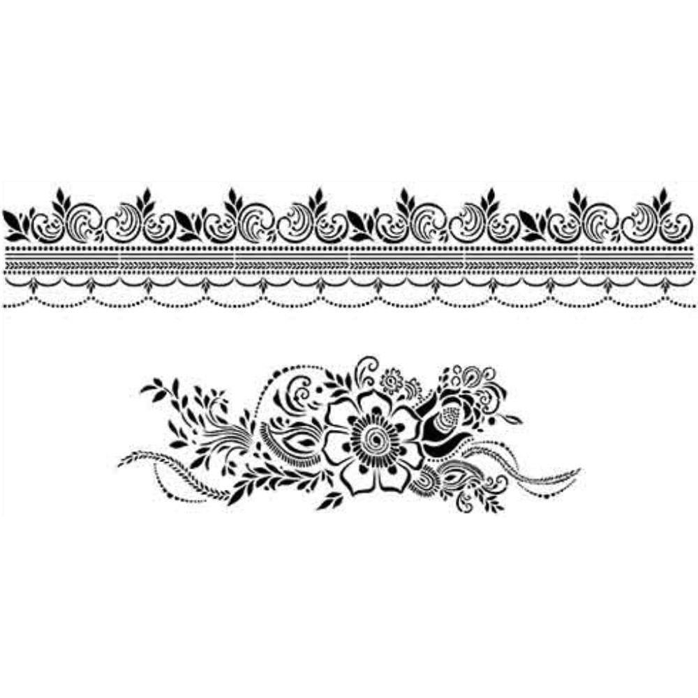 Cake Decorating Stencils Angela Morrison Collection Sugarcraft Icing - Picture 19 of 22