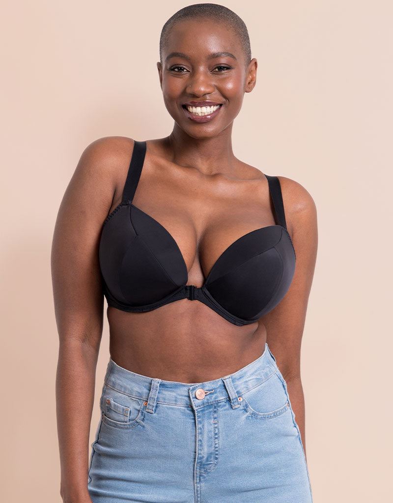 Curvy Kate Plunge Bra Superplunge Kiss Padded Womens Ladies Black