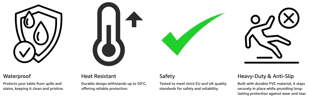 Waterproof, Heat Resistant, Safety, Heavy-Duty & Anti-Slip