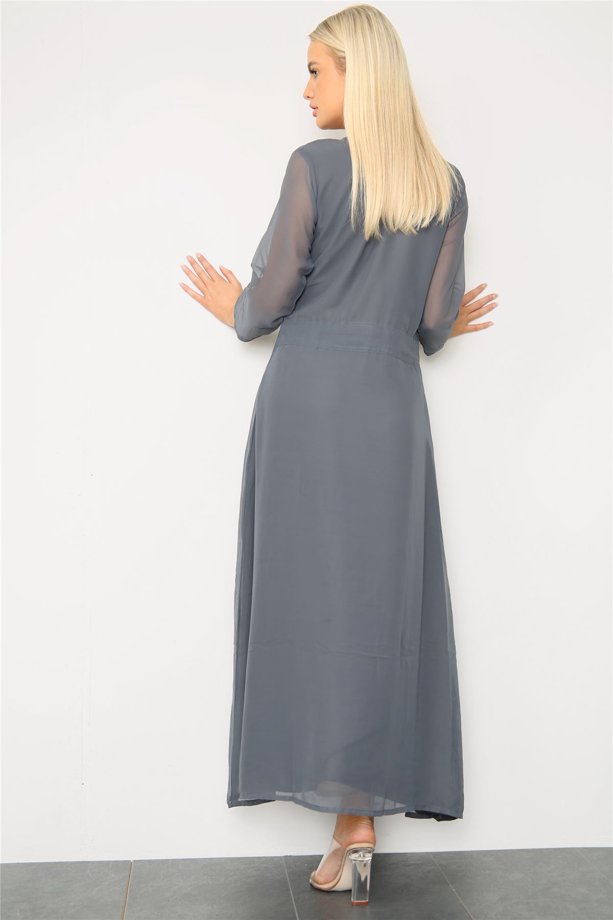 Plain long sleeve dress Clearance