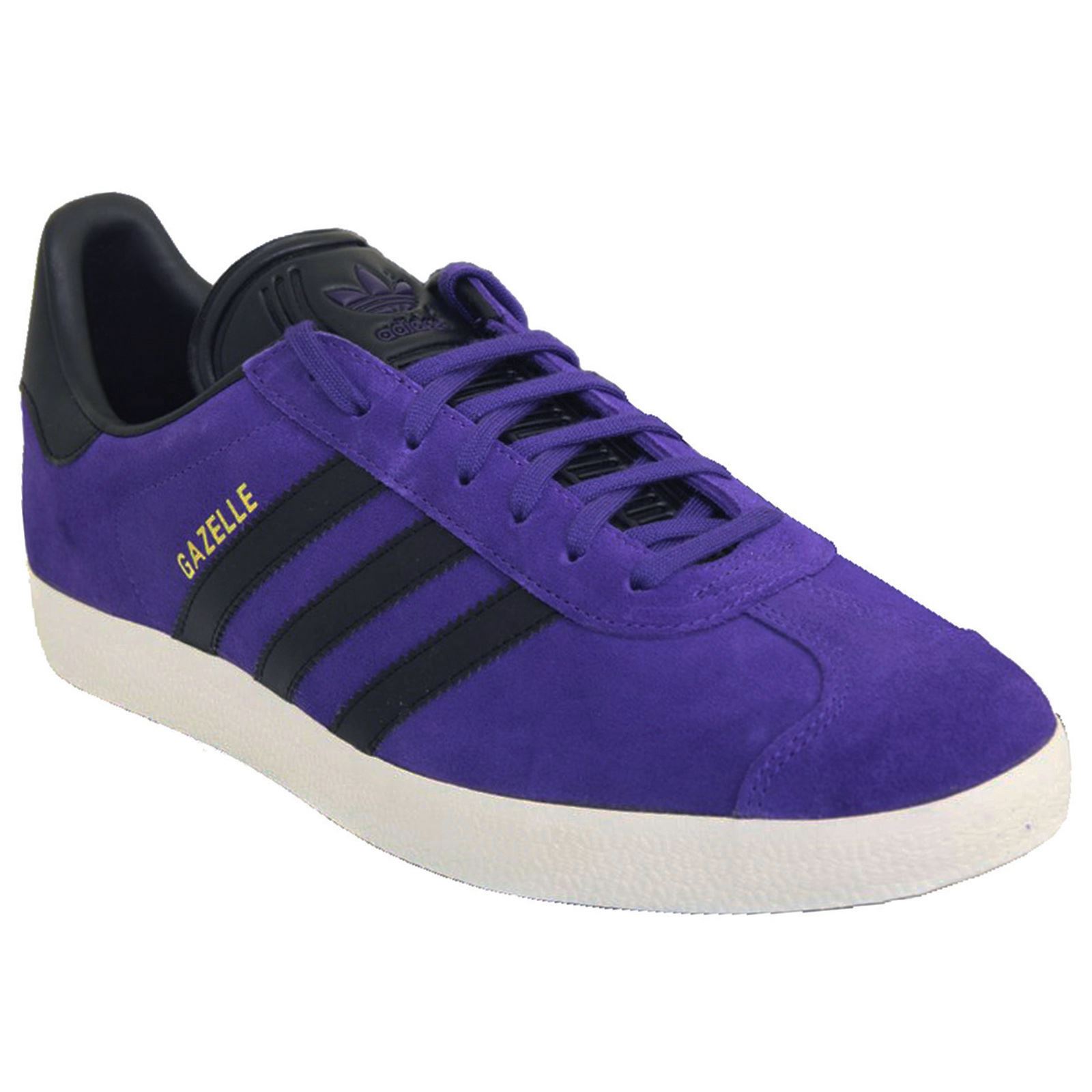 adidas gazelle black and purple