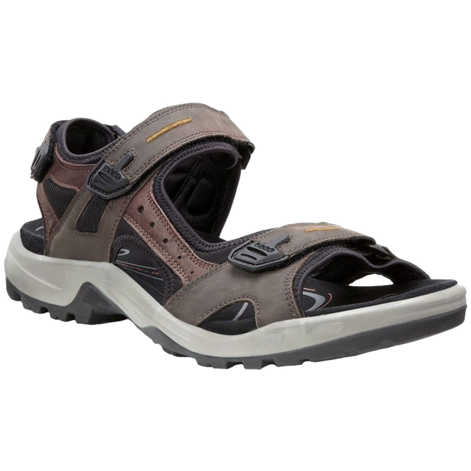 Ecco Offroad Espresso Cocoa Brown Mens Nubuck Leather Strappy Sports Sandals Ecco Offroad Espresso Cocoa Brown Mens Nubuck Leather Strappy Sports Sandals
