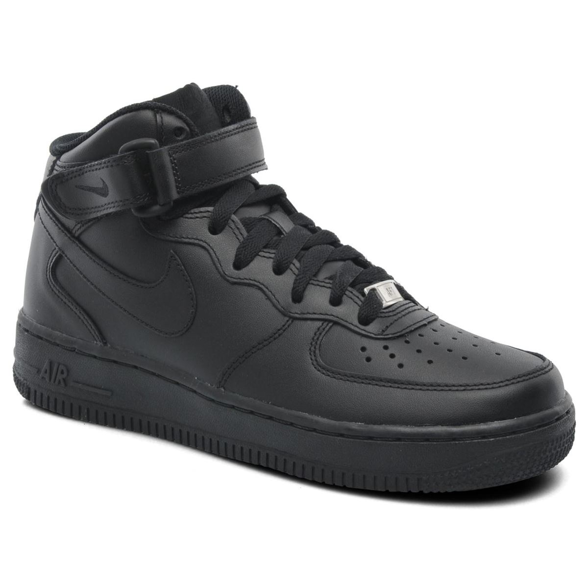 nike air force 1 mid black women's nike air force 1 mid black women's
