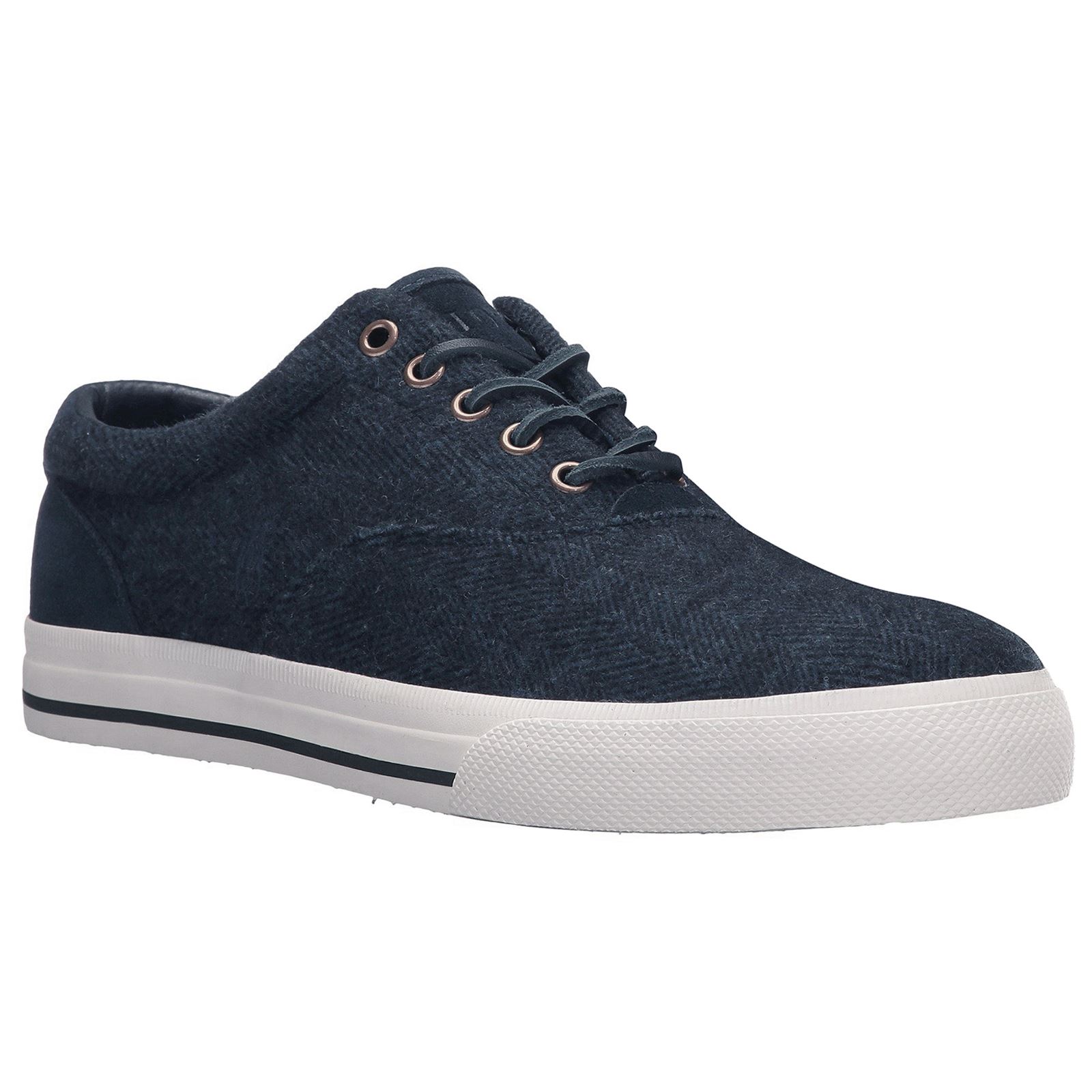 Ralph Lauren Vaughn Navy Mens Wool Low-Top Lace-up Sneakers Trainers New Ralph Lauren Vaughn Navy Mens Wool Low-Top Lace-up Sneakers Trainers New
