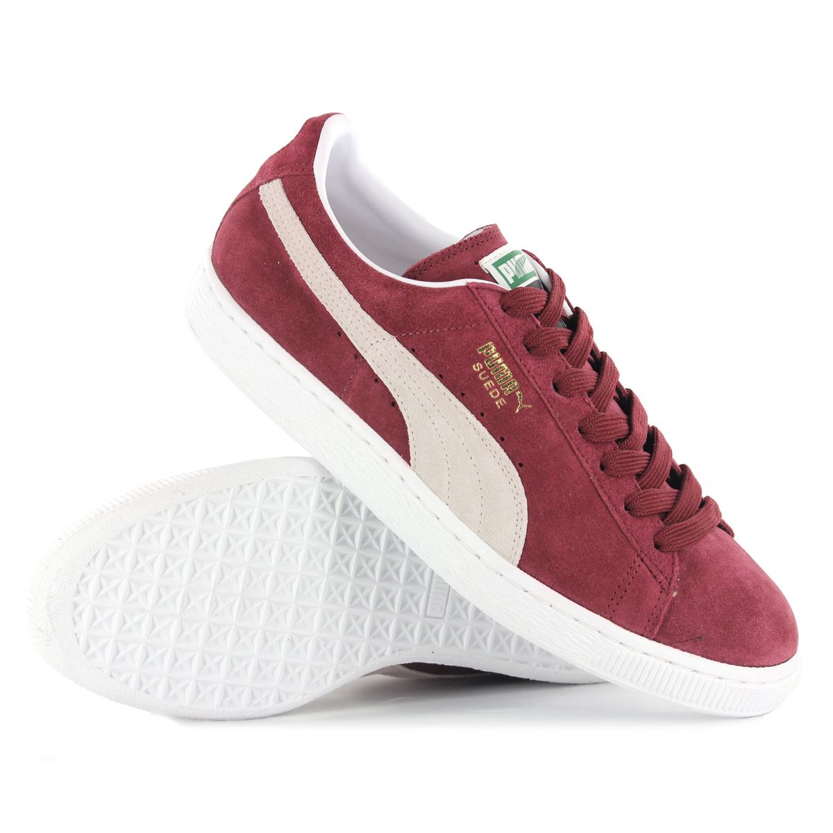 Puma Classic Suede Women Men Unisex Retro Low Top Trainers