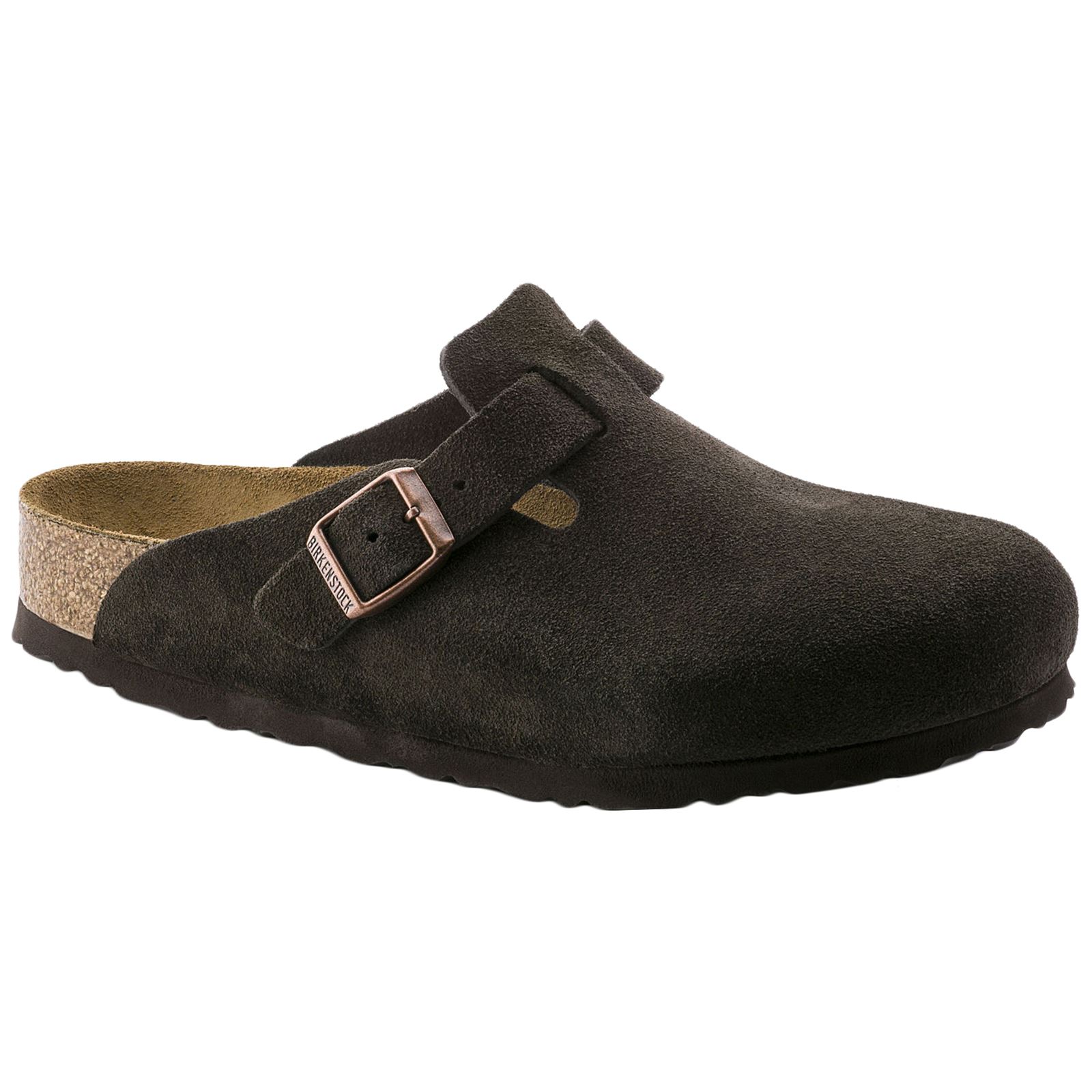 Birkenstock Boston Soft Footbed Suede Womens Men OpenBack Clogs Unisex