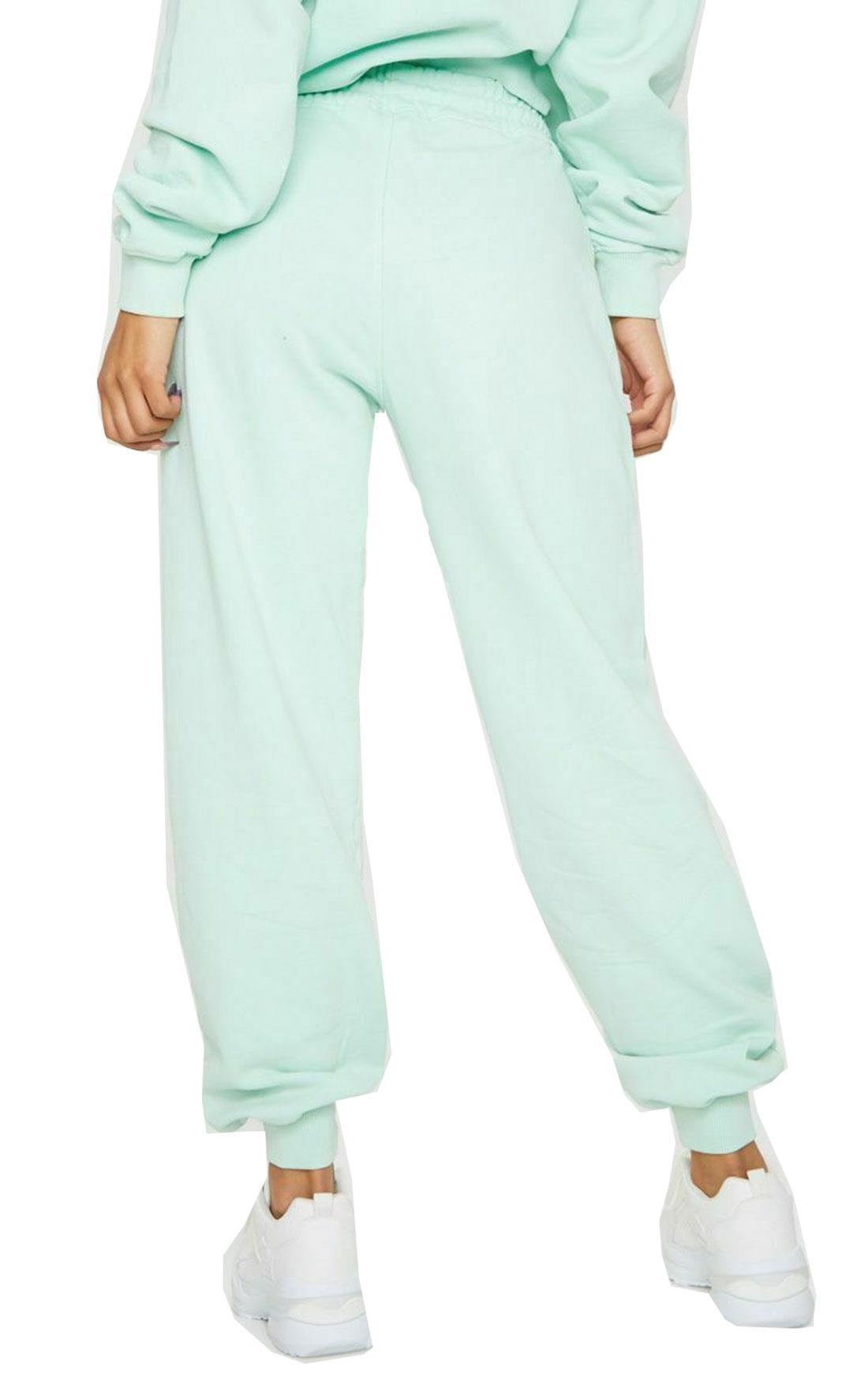 Ladies Womens Fleece Cuffed Bottoms Tracksuit Jogging Joggers Jog