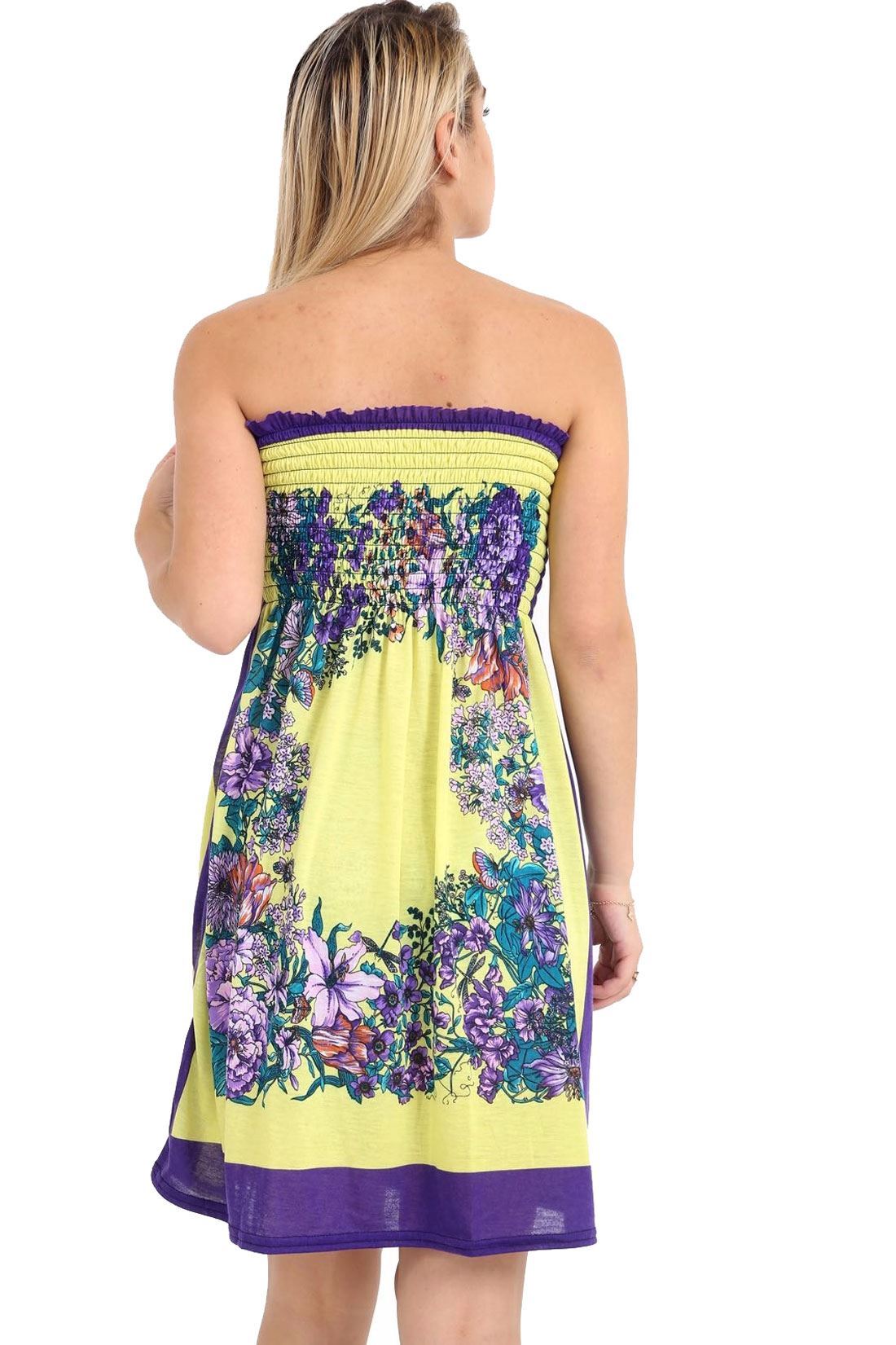 Femmes imprimé sans manches Boobtube Haut Bandeau Femme Robe Robe Femme Sans Manches Top Lot ae39d6 Femmes imprimé sans manches Boobtube Haut Bandeau Femme Robe Robe Femme Sans Manches Top Lot ae39d6