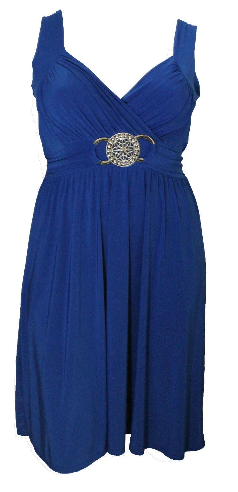 LADIES NEW LONG COCKTAIL BRIDEMAID FORMAL EVENING BUCKLE MAXI PARTY DRESS 16-26