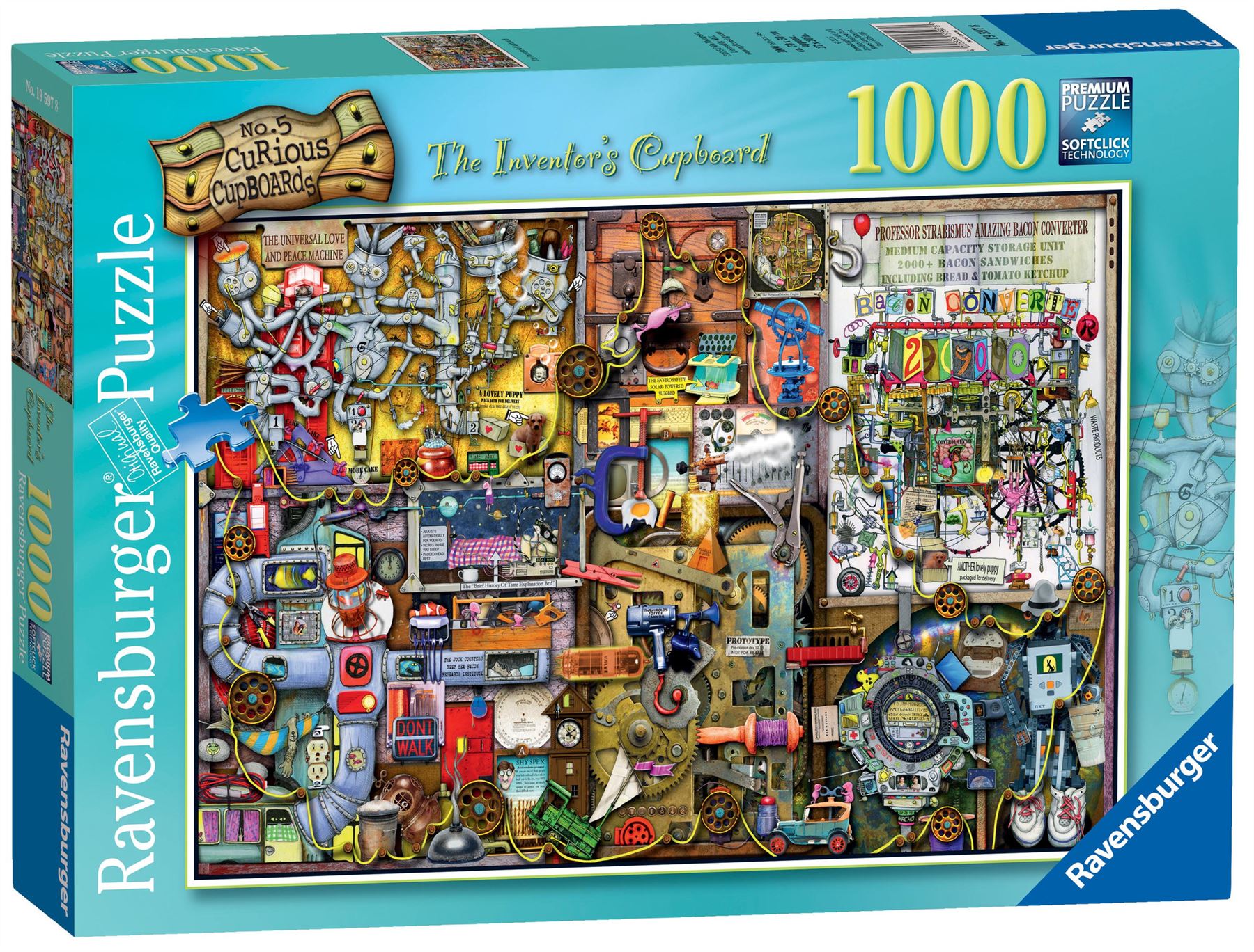 Ravensburger Colin Thompson The Inventor's Cupboard, 1000 Piece