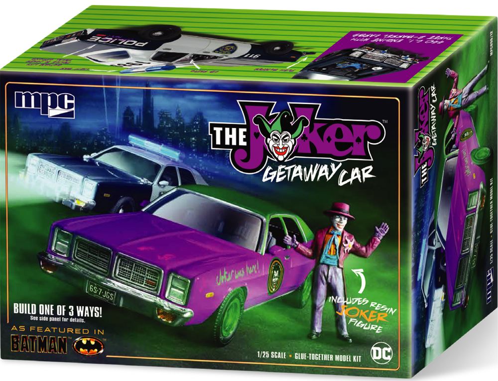 1.25 Joker Goon Car 1978 + Joker Batman Model kit 849398022047 eBay