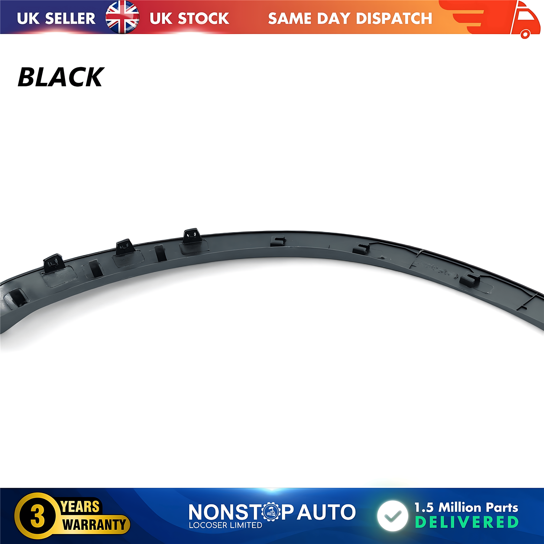 Wheel Arch Trim Moulding Front Right For NISSAN Qashqai II 11.2013-2021