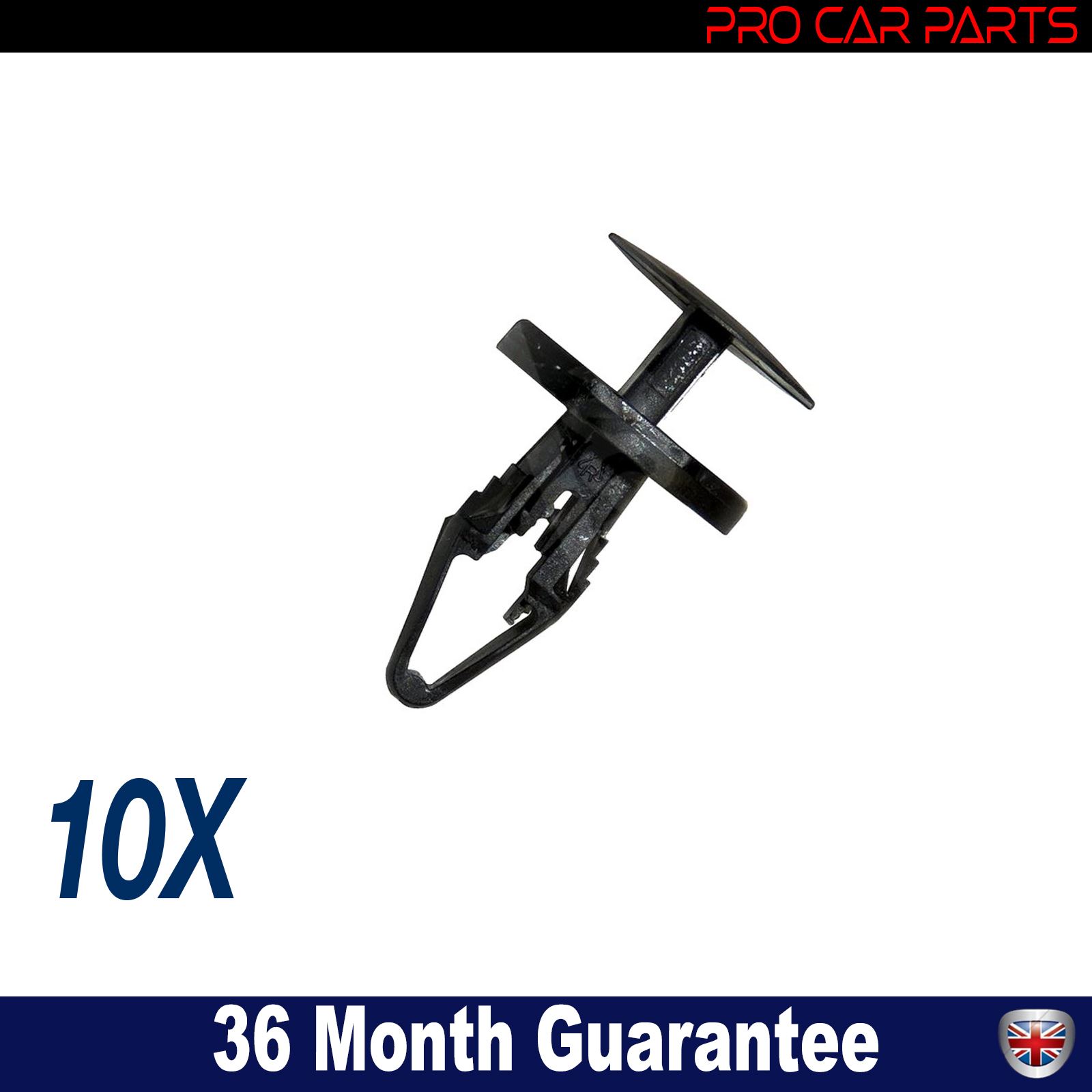 FORD VAUXHALL Interior Door Card Moulding /& Trim Panel Retainer Clips x10