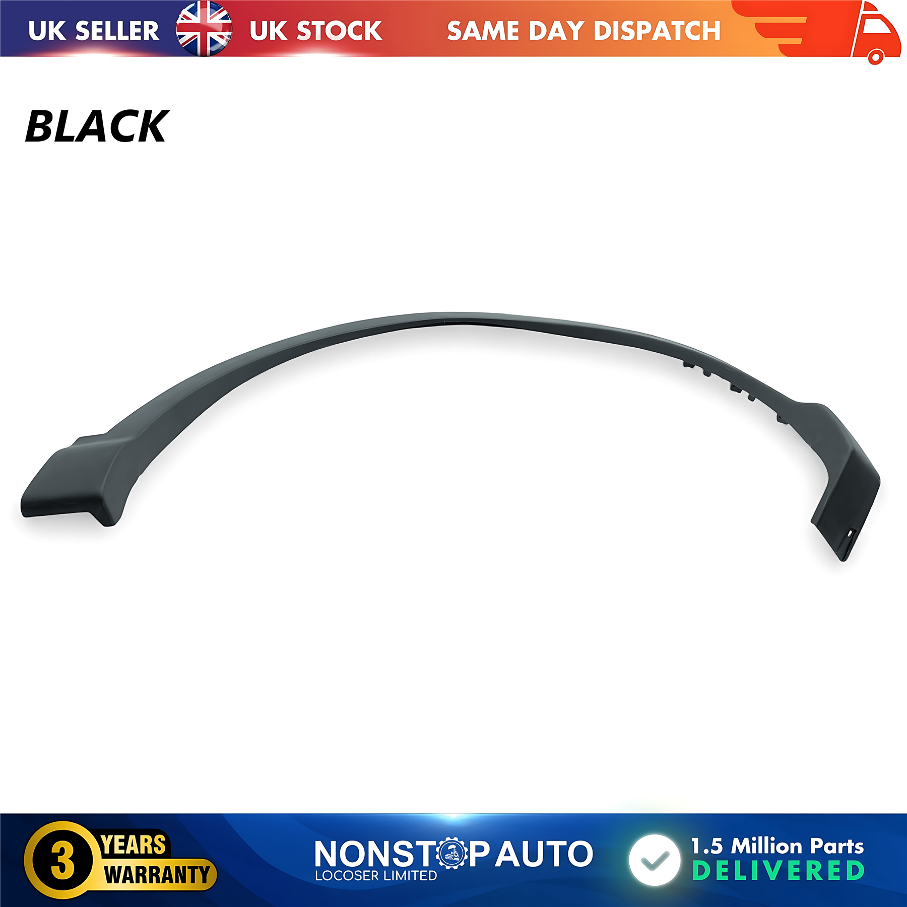 Wheel Arch Trim Moulding Front Right For NISSAN Qashqai II 11.2013-2021 - Produktbild 5