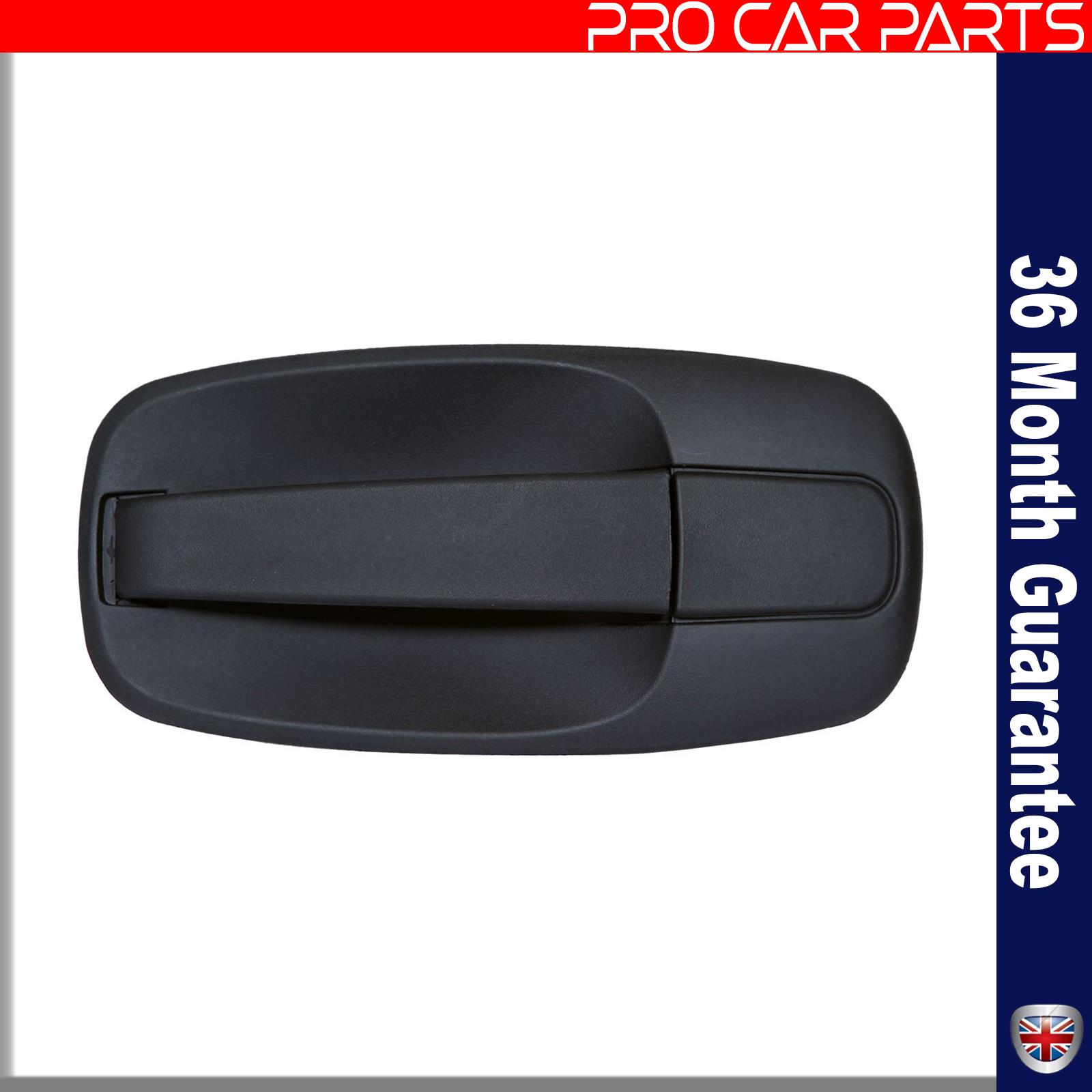 Side Sliding Loading Exterior Door Handle fits VAUXHALL VIVARO / 2001
