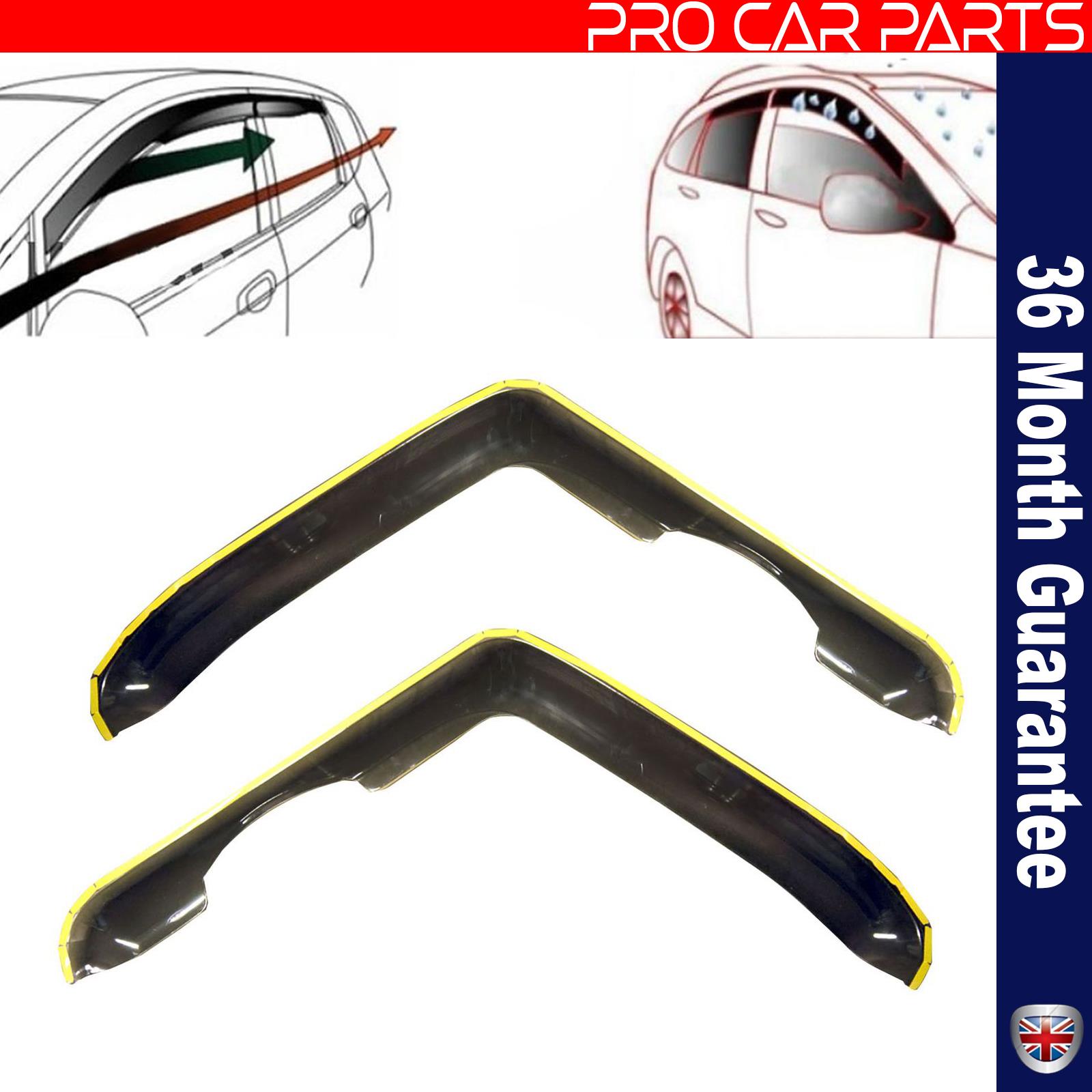 Sun Visors //Rain Shield //Wind Sheild Wind Deflectors for BMW 1 Series E87 5 door Hatchback 2004-11 ISPEED Tinted Wind Deflectors