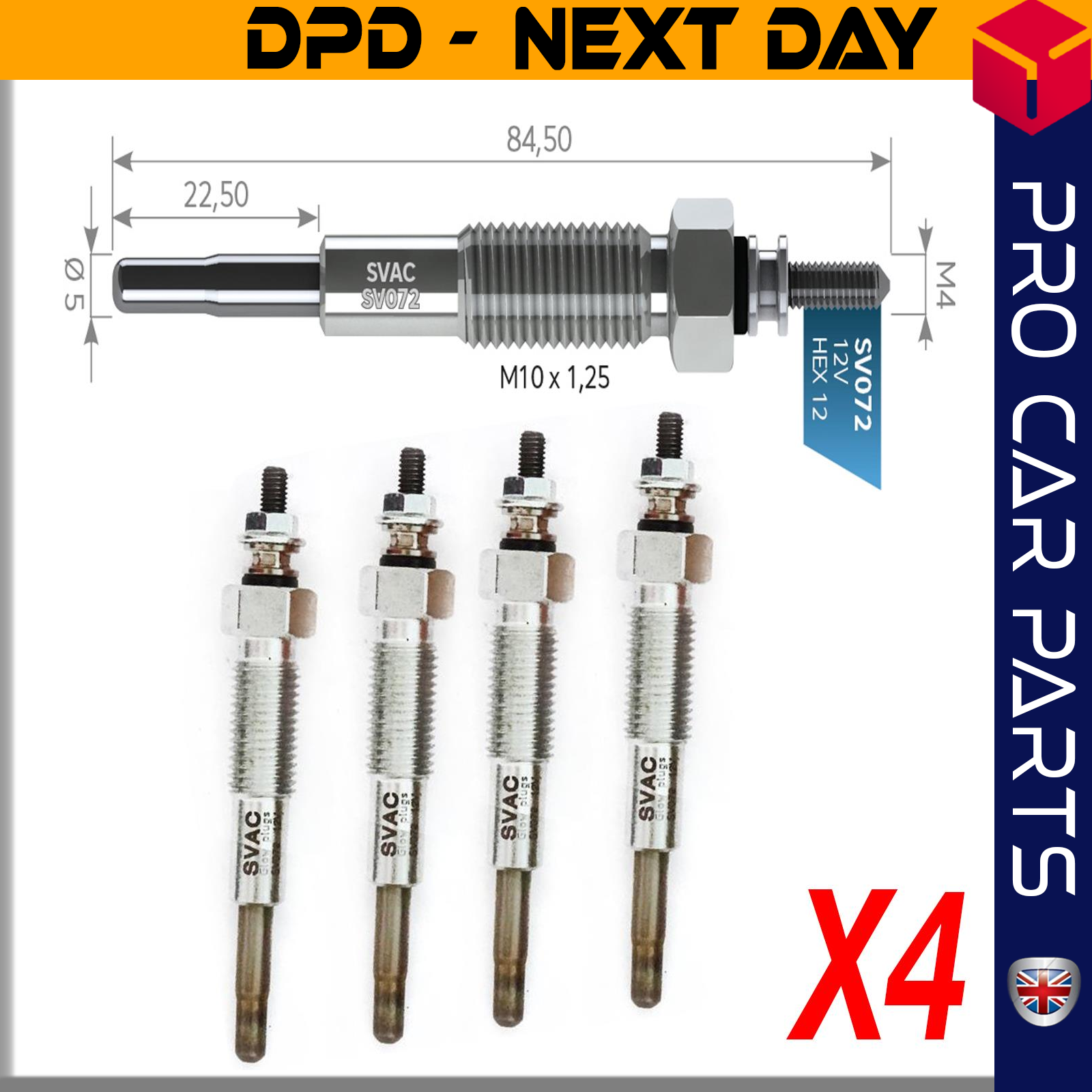 4X Glow Plug fits MITSUBISHI L200 NEW PICKUP SUZUKI VITARA 2.0 TD eBay