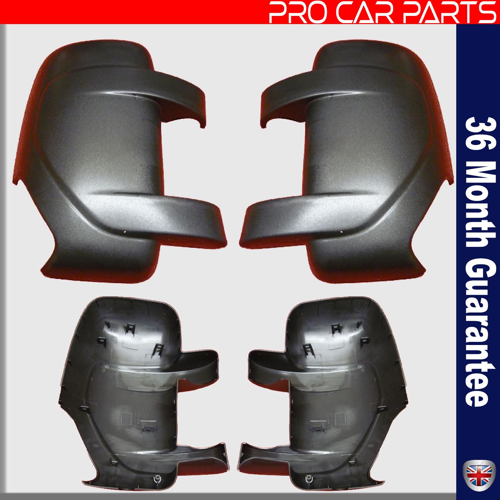 WING MIRROR COVER Black FOR Nissan NV400 2011 TO 2017 Left Side