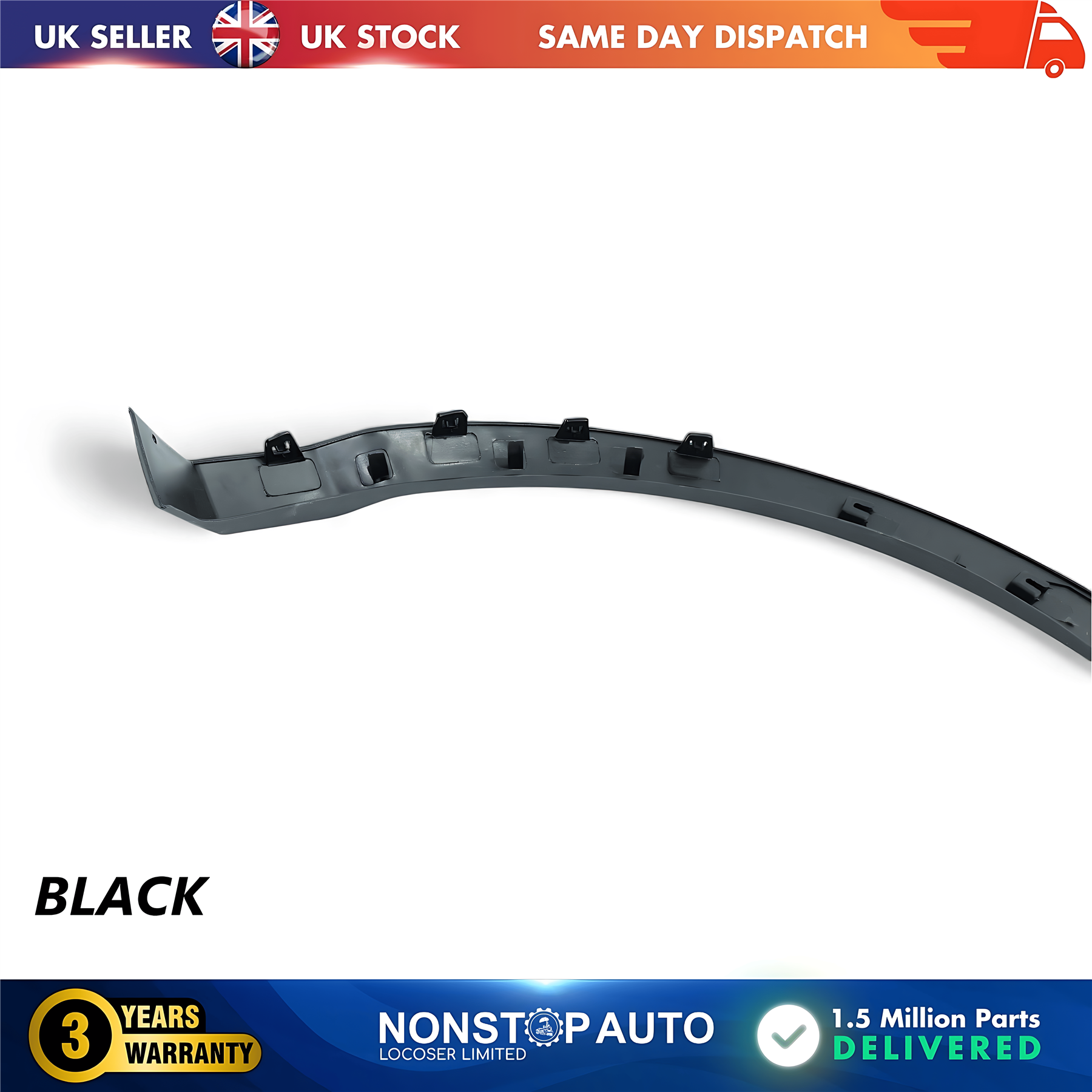 Wheel Arch Trim Moulding Front Right For NISSAN Qashqai II 11.2013-2021 - Produktbild 7