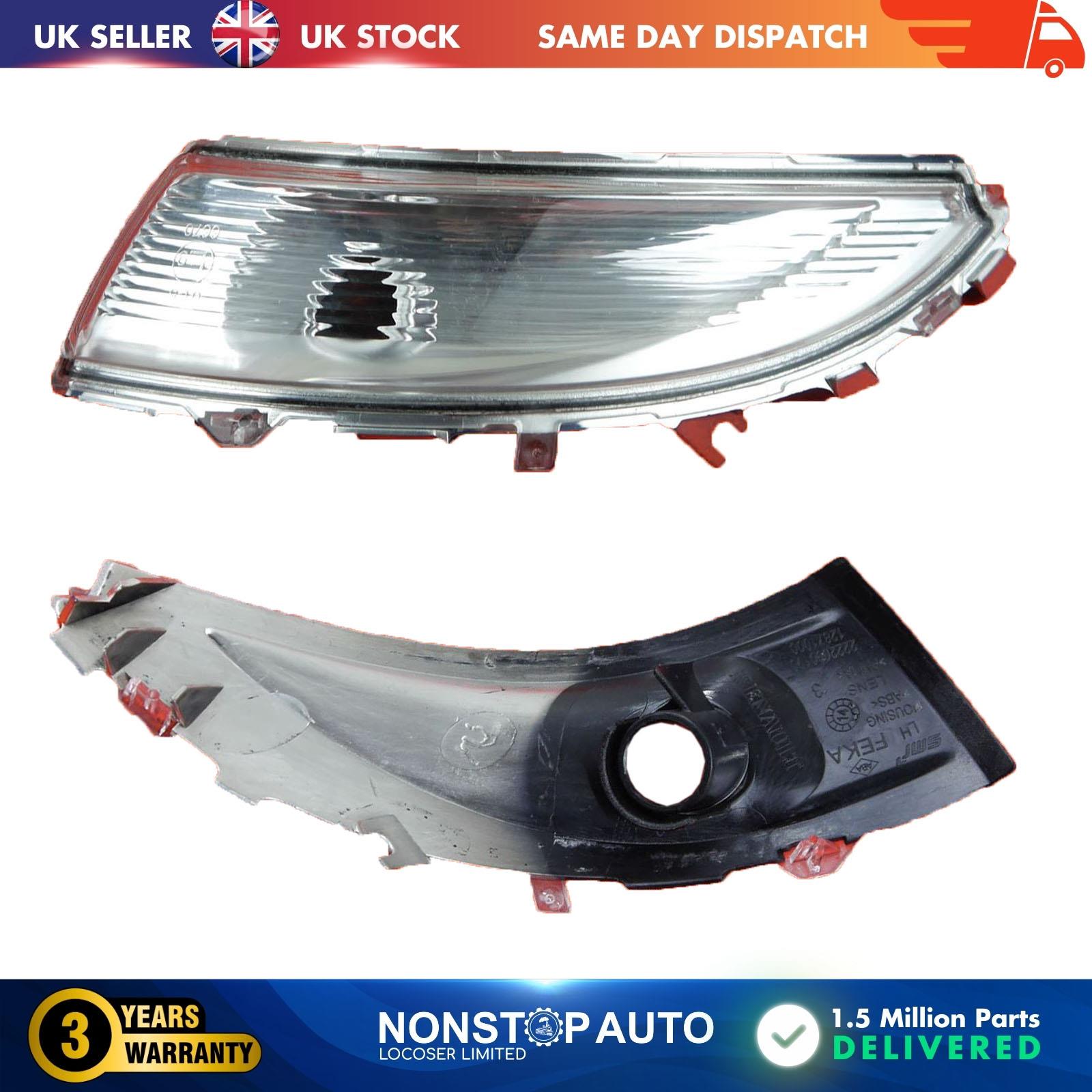 Enva Right Side Wing Mirror Indicator Lens For Renault Clio MK4 2012+ (261604623R)