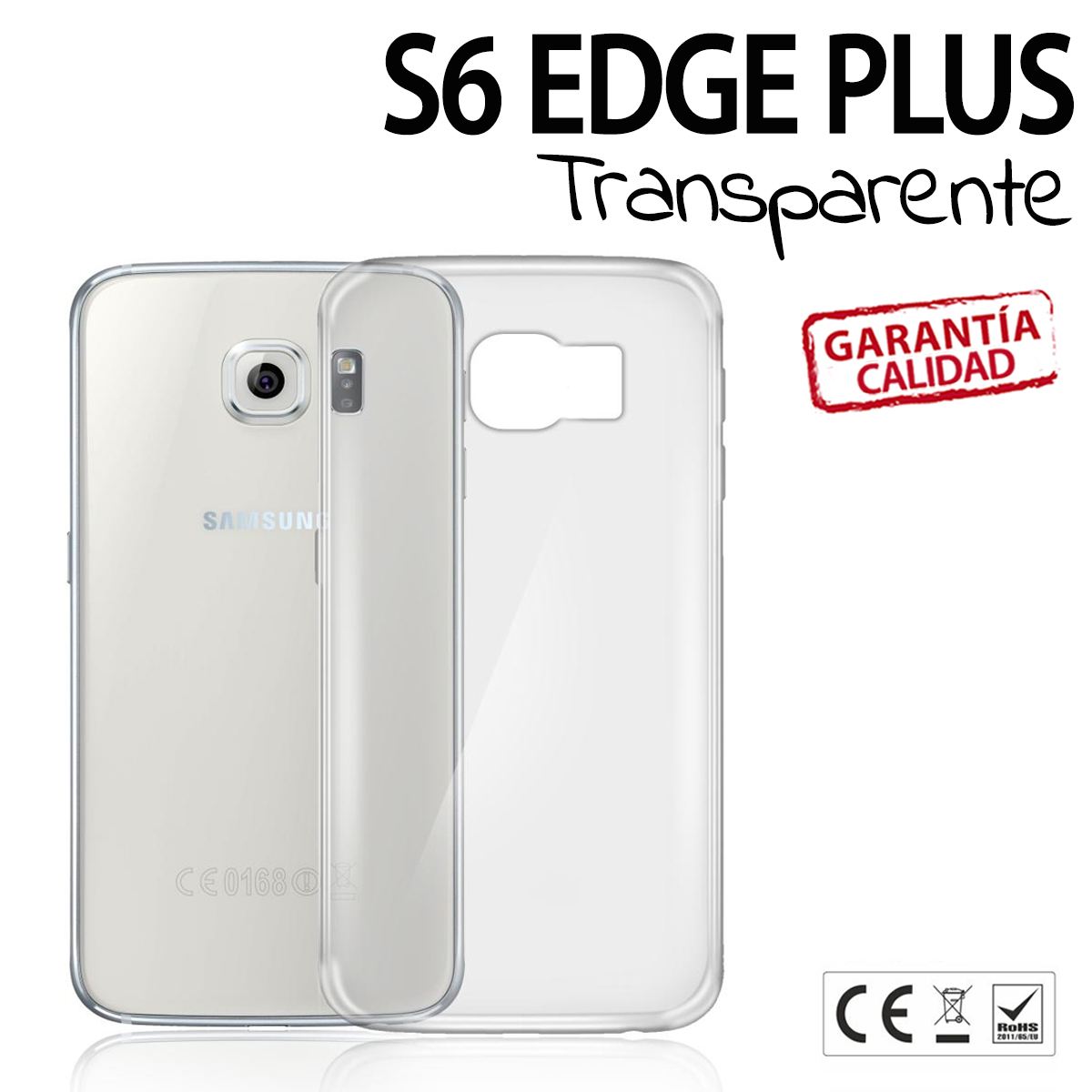 carcasa transparente galaxy s6