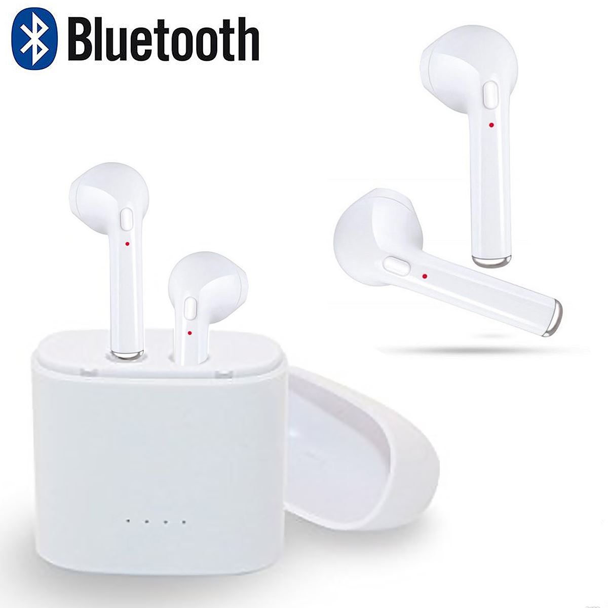 Cascos inalambricos bluetooth i7TWS compatibles con iOS y android eBay