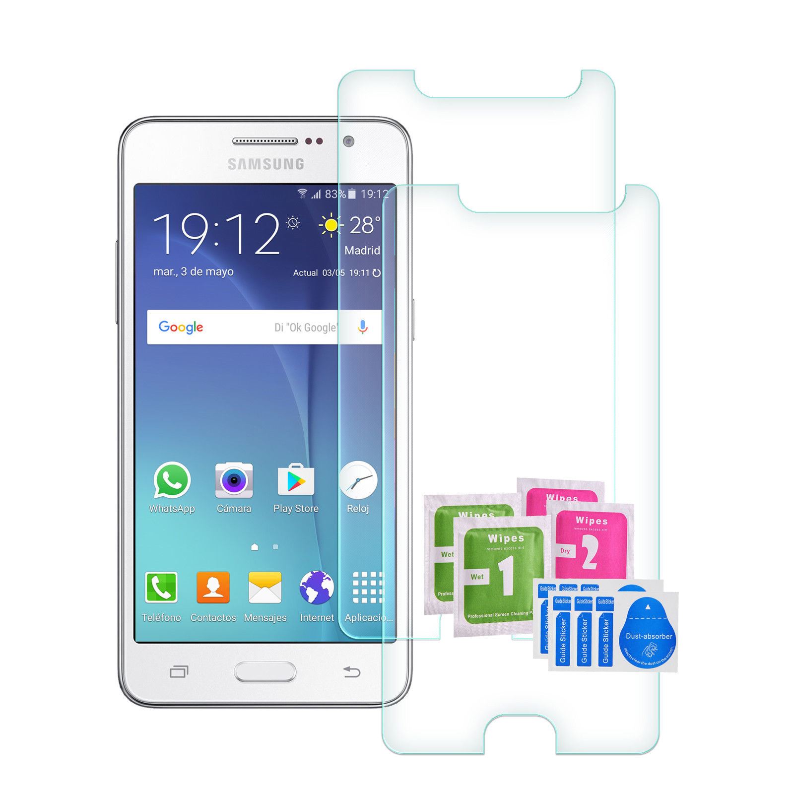 Protector Pantalla Cristal Templado Para Samsung Galaxy J2 Prime T Protector Pantalla Cristal Templado Para Samsung Galaxy J2 Prime T