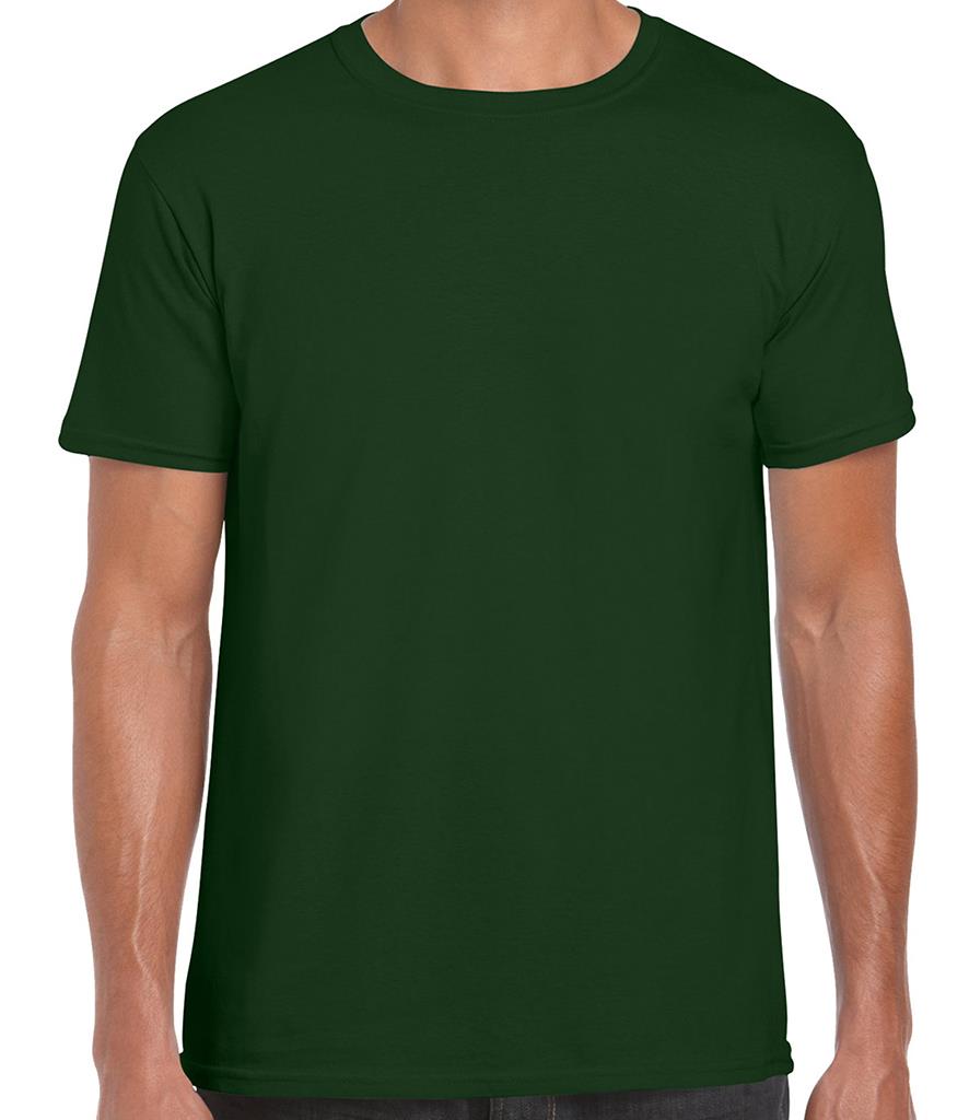 5 PACK Gildan Mens T-Shirt Softyle Plain 100% Ringspun Cotton Crewneck Tee Top - Picture 28 of 38