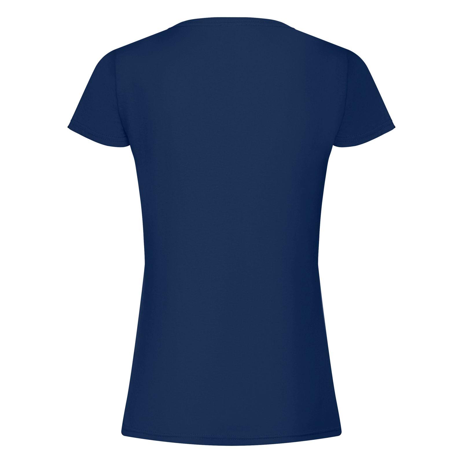 3 Pack Fruit of the Loom Ladies T Shirt Womens Blank Lady Fit Tee Blank T-Shirts - Picture 12 of 47