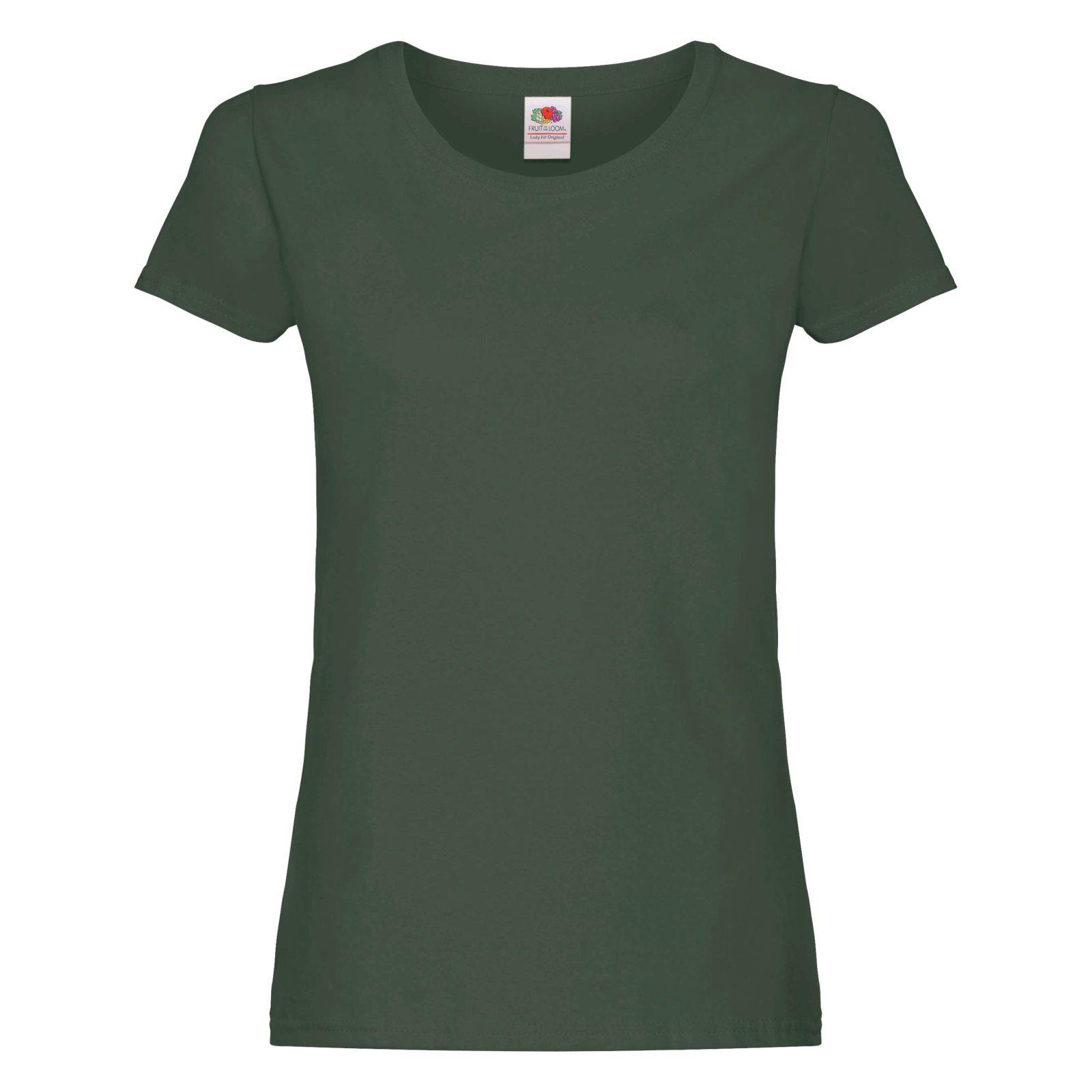 3 Pack Fruit of the Loom Ladies T Shirt Womens Blank Lady Fit Tee Blank T-Shirts - Picture 19 of 47