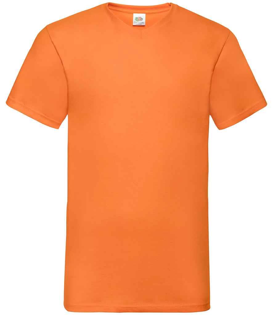 5 PACK Fruit of the Loom Mens V Neck T-Shirt Plain Casual Work Cotton Tee Top - Picture 10 of 17