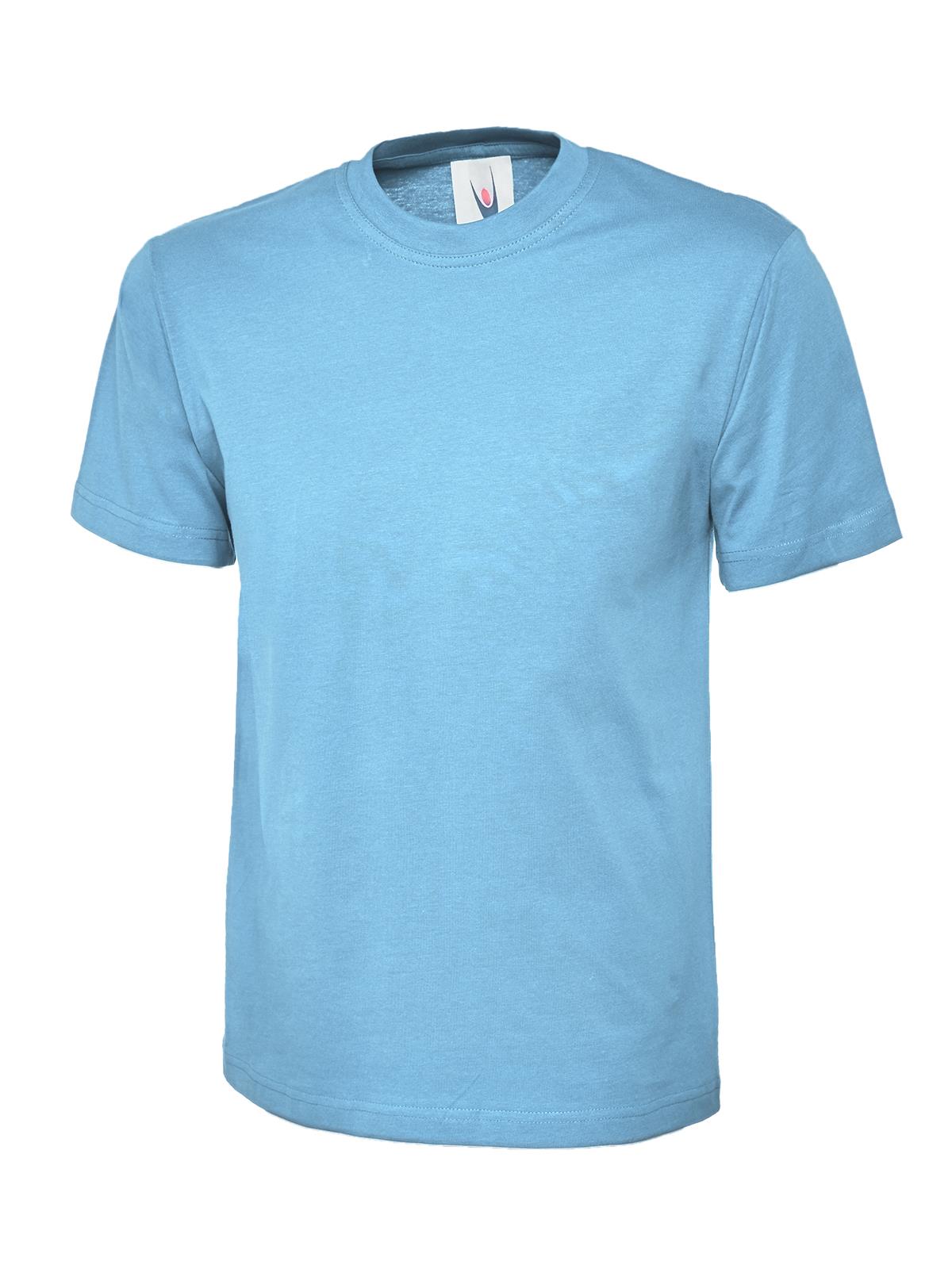 5 PACK UNEEK Classic T-Shirt Unisex Mens Plain 100% Cotton Tee Top Blank UC301 - Picture 25 of 25