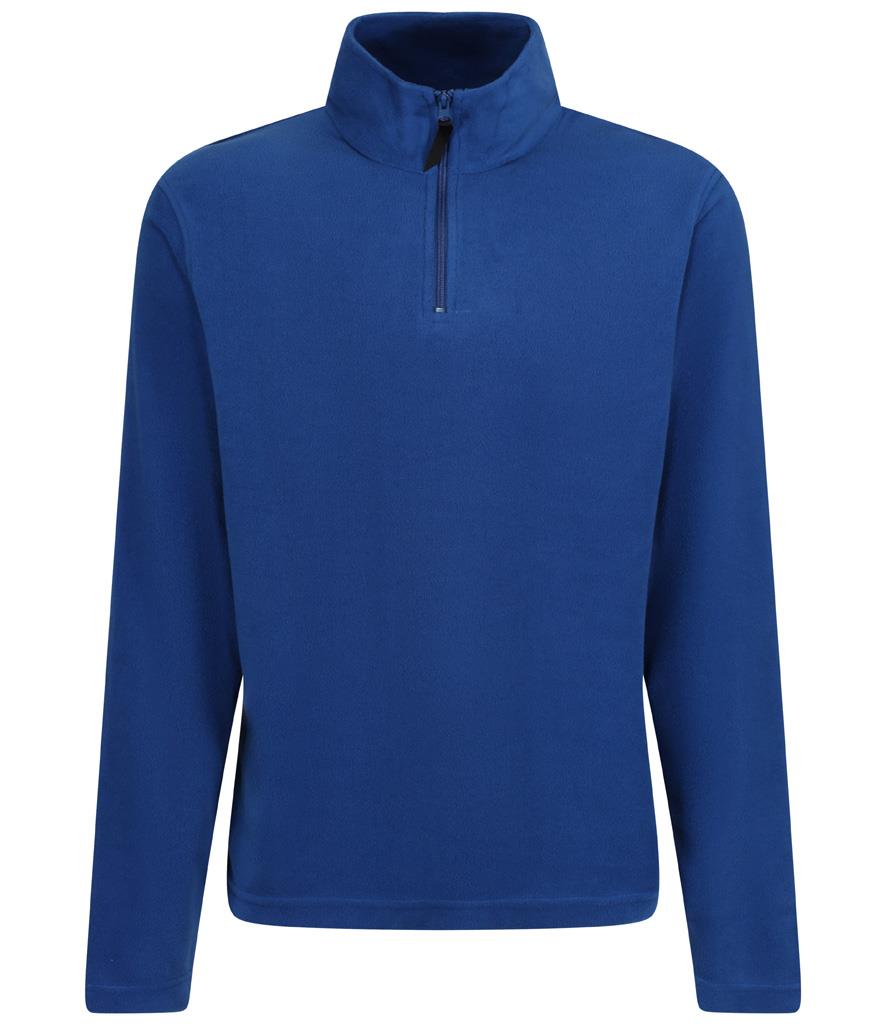 Regatta Mens Half Zip Micro Fleece Jacket Lightweight Warm Jumper Pullover Top - Picture 11 of 34