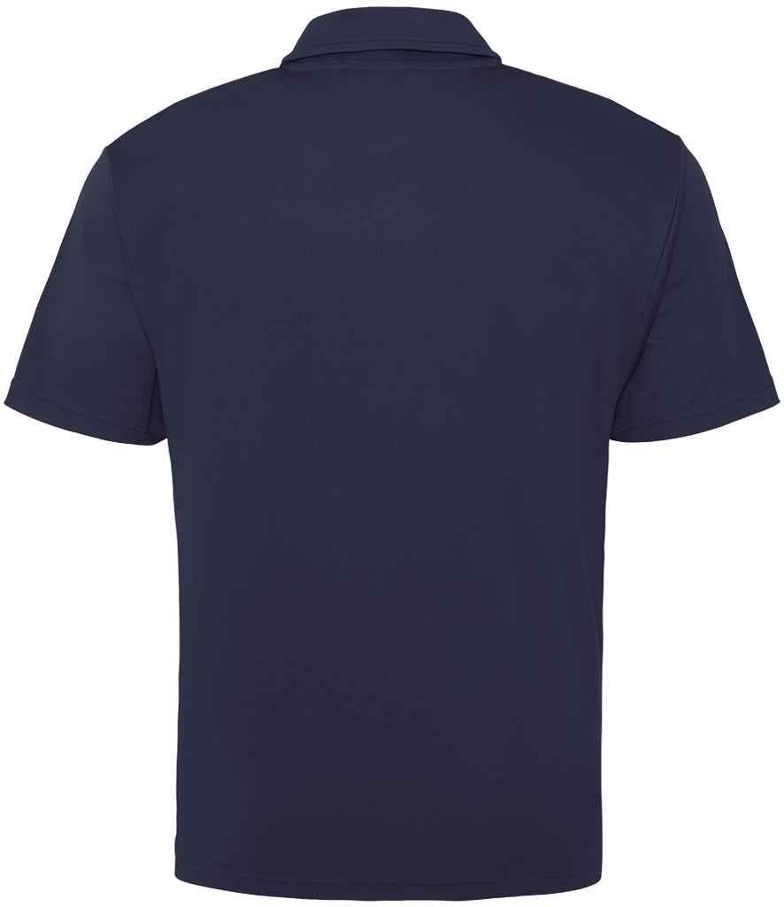 Mens Sports Polo Shirt Quick Dry Wicking Mens Gym Workout Polyester Plain Top - Picture 18 of 42