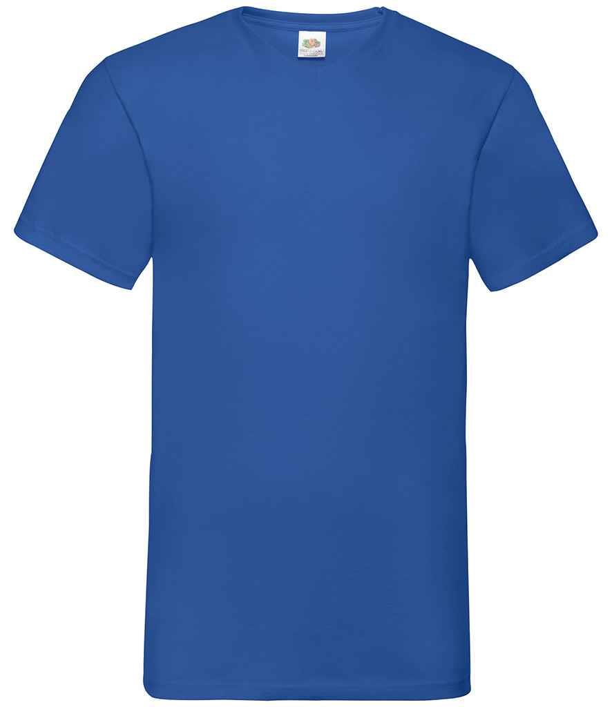 3 PACK Fruit of the Loom Mens V Neck T-Shirt Plain Casual Work Cotton Tee Top - Picture 12 of 16